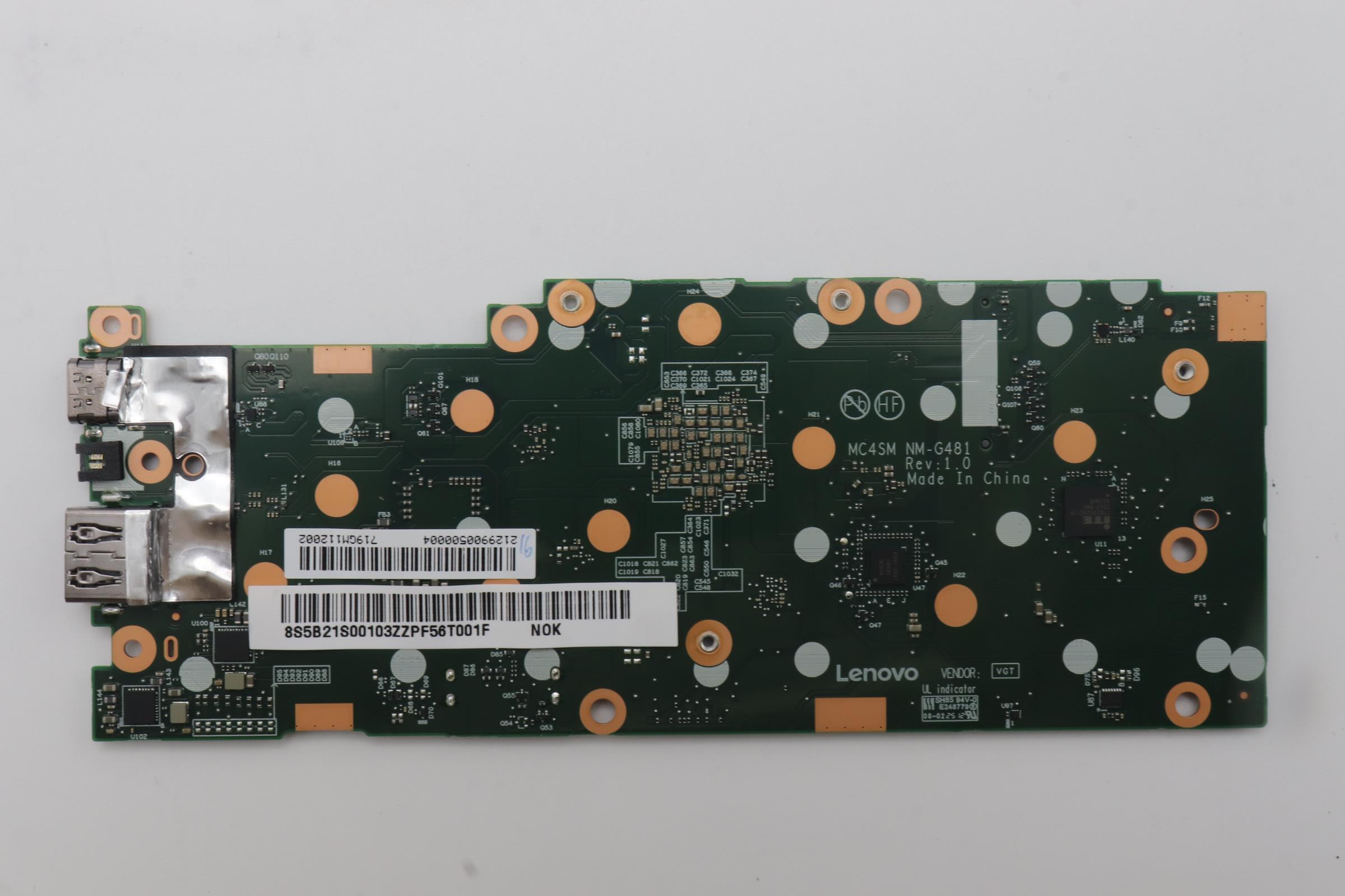 5B21S00103 - Original Lenovo BDPLANAR L 83MWMT8196_UMA16G256GUFSNOK