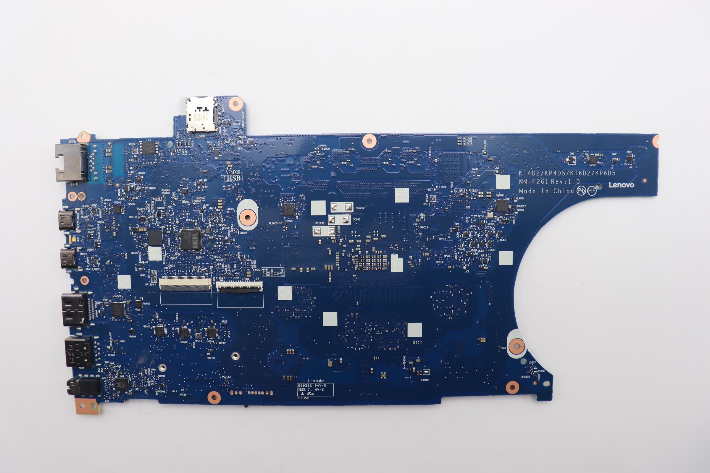 5B21S00884 - Original Lenovo Motherboard BDPLANAR R7P7840U 16G725AWIN yAyDT+P yAB
