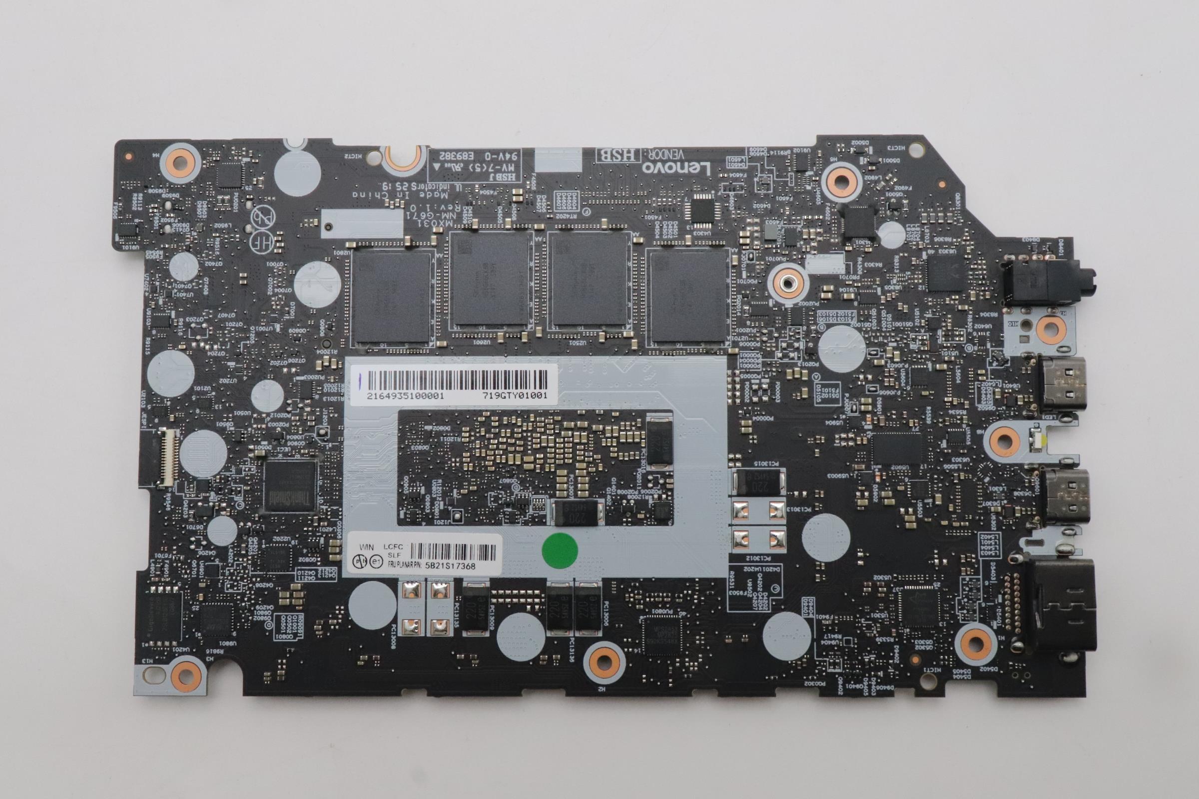 5B21S17368 - Original Lenovo BDPLANAR A5P340MTK7925 32GNEWINyAtyDTyAB