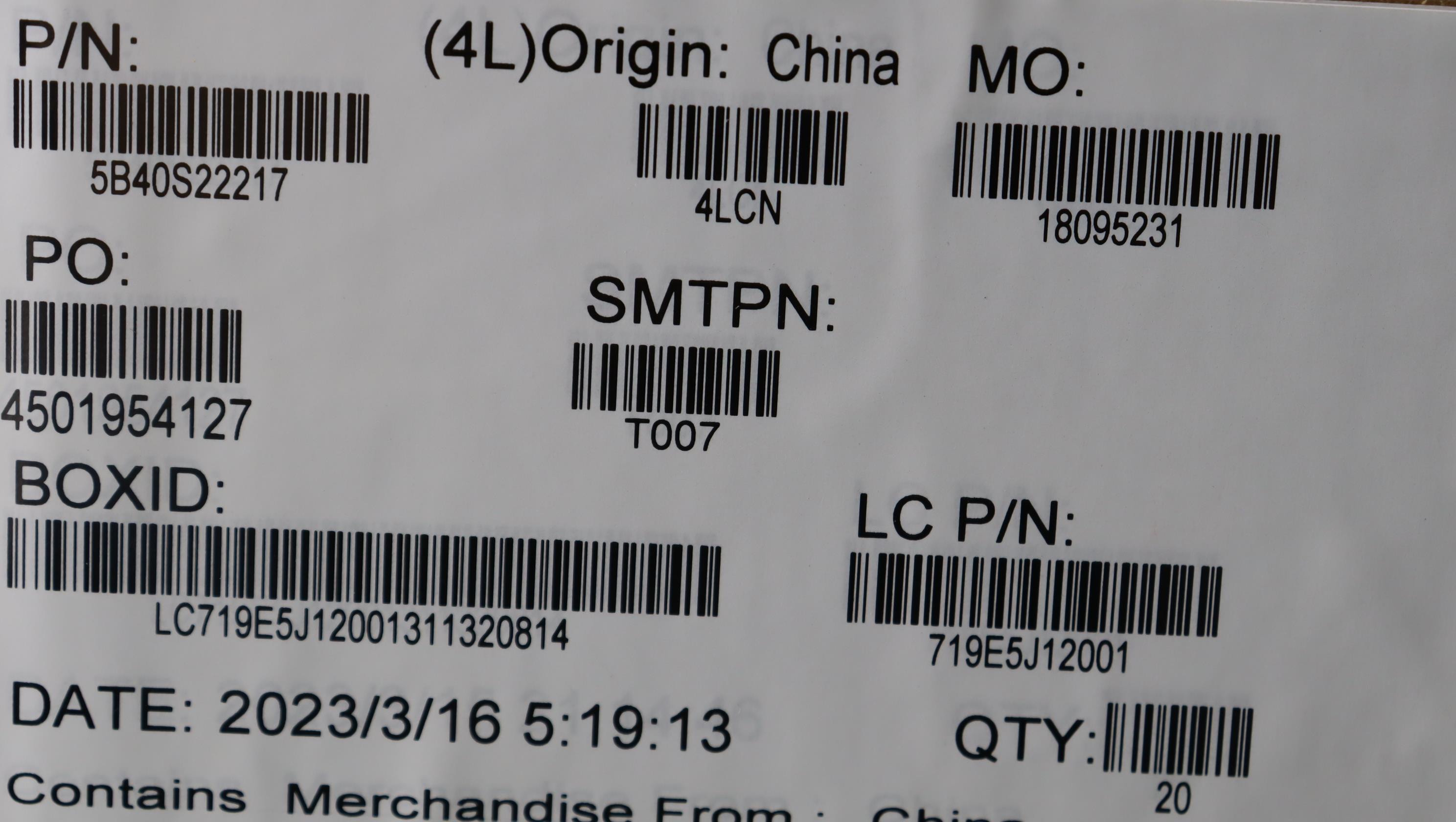 5B40S22217 - Original Lenovo BRACKET Bracket L 82WK THM_SSD_R