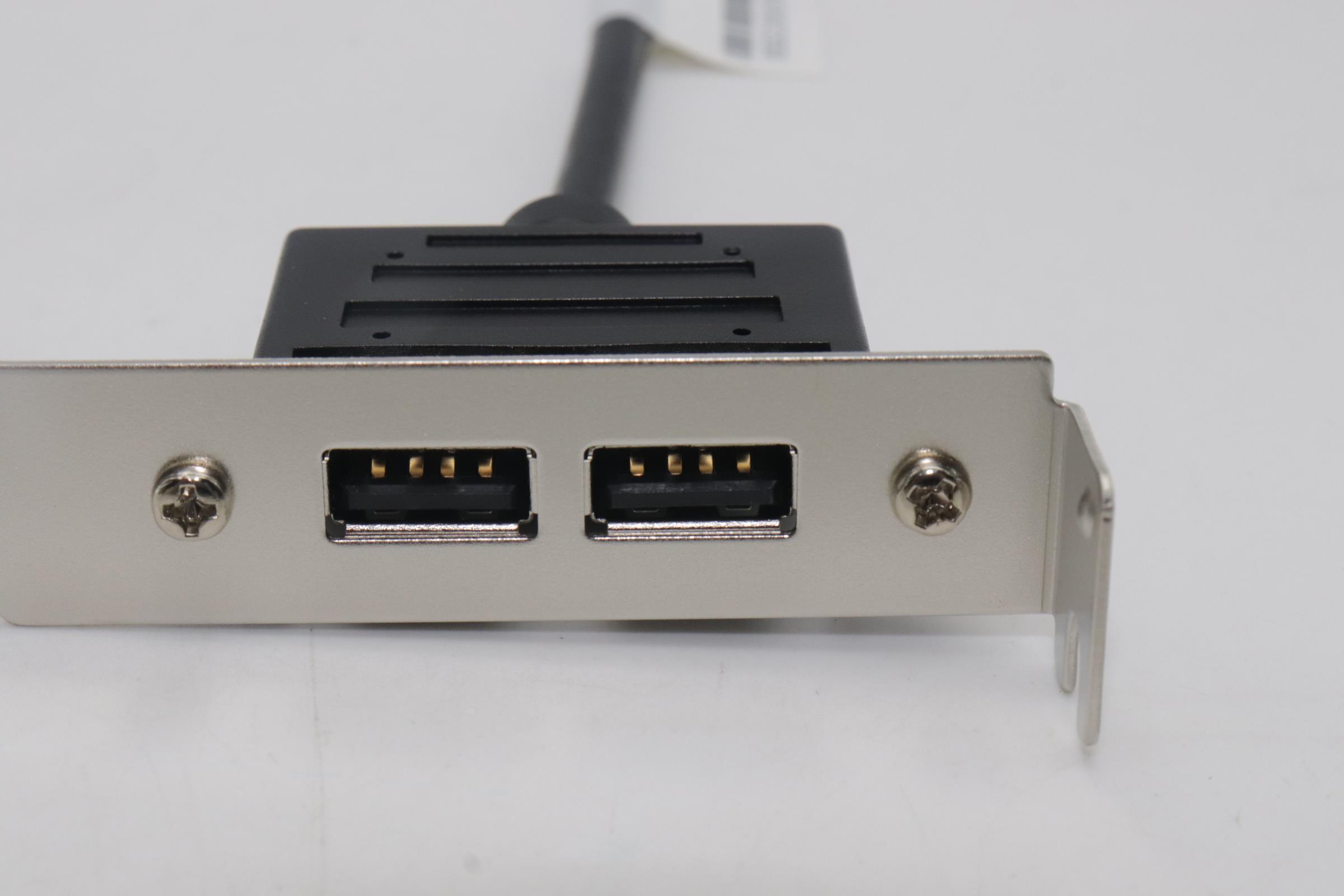 Lenovo Part  Original Lenovo Fru,  200mm Rear USB2 cable (2 ports USB2.0)LP with 2.0pitch housing_TCO8.0