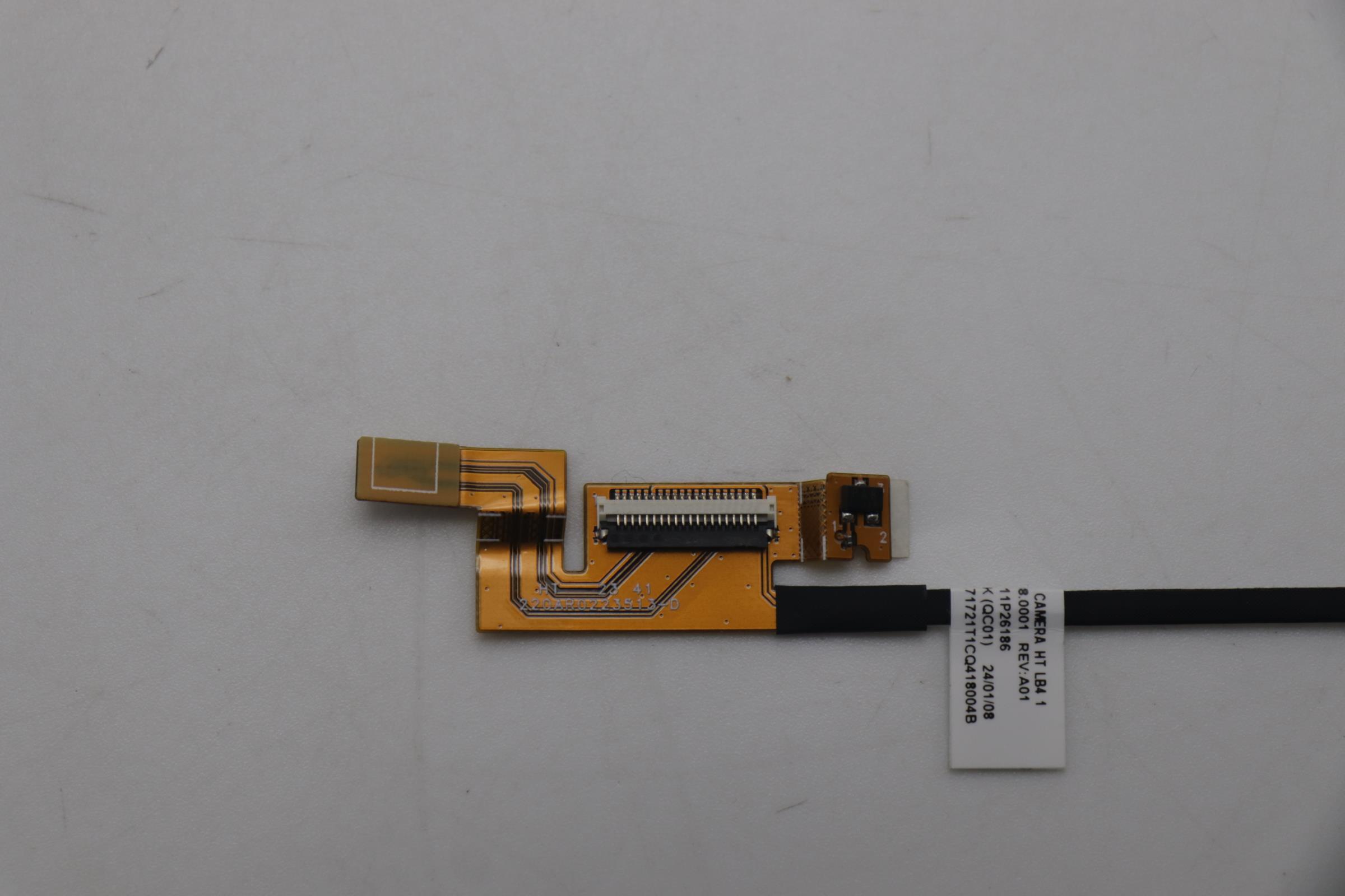 5C11P26186 - Original Lenovo CABLE FRU, CAMERA, WIRE FPC, BLANC