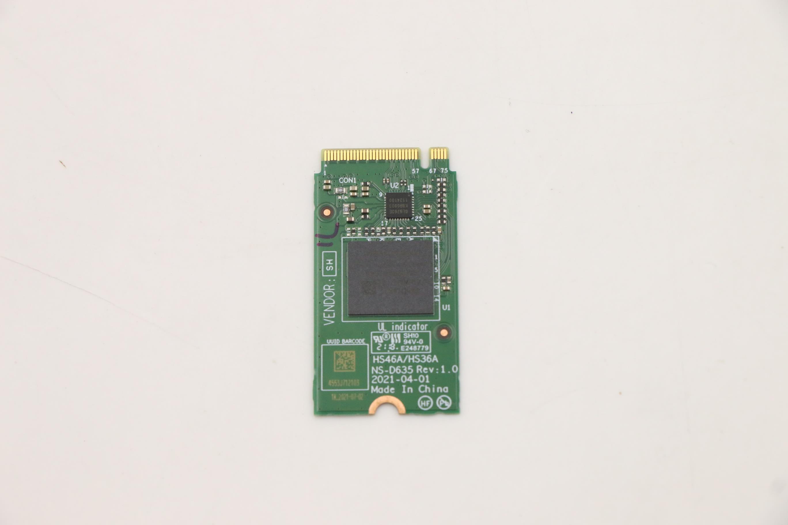5C50S25256 - Original Lenovo CARDPOP L 82M7 NSD635 eMMC 64G