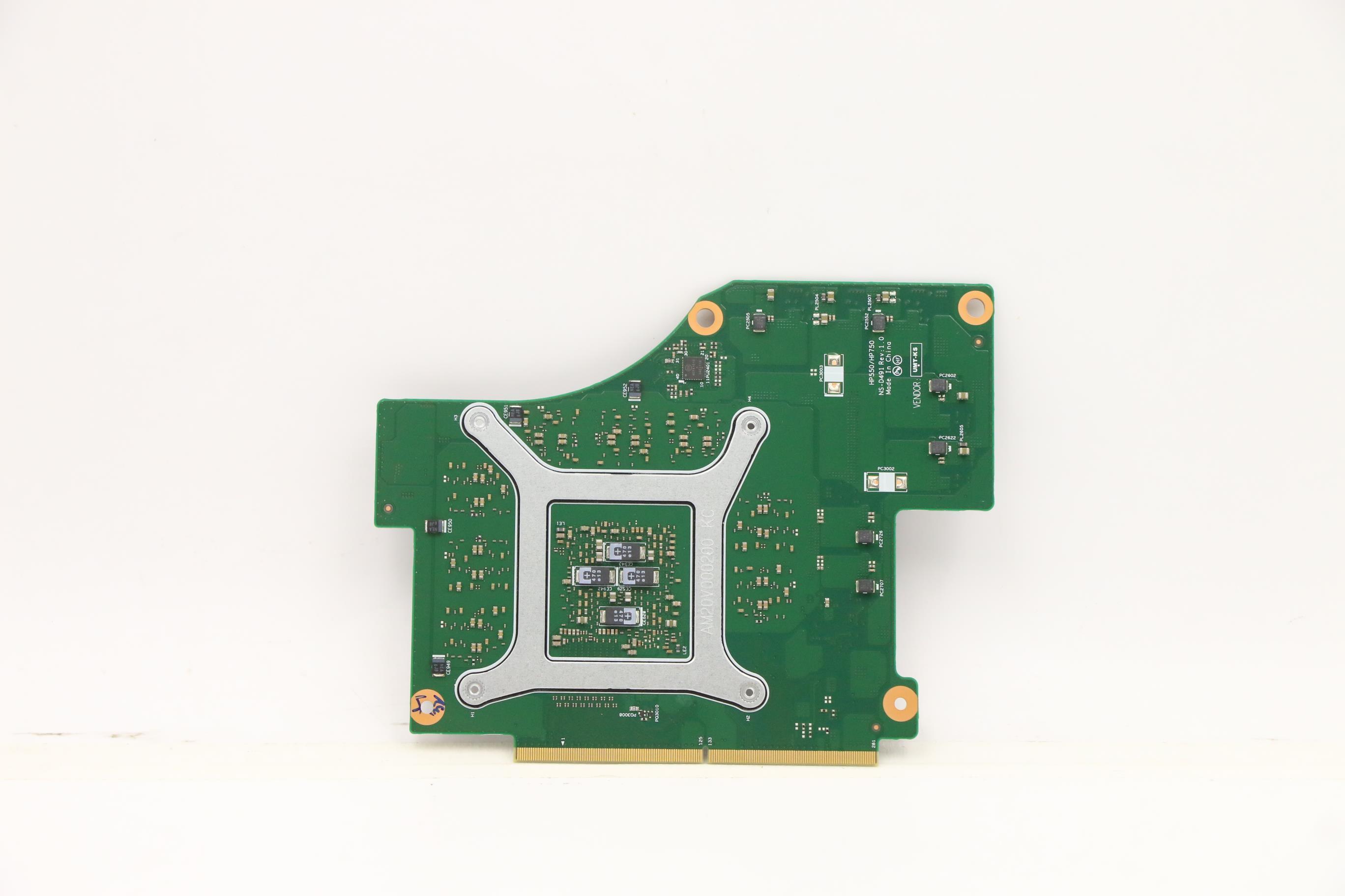 5C51C94208 - Original Lenovo GPU board QN20-E3 8G GDDR6 256b
