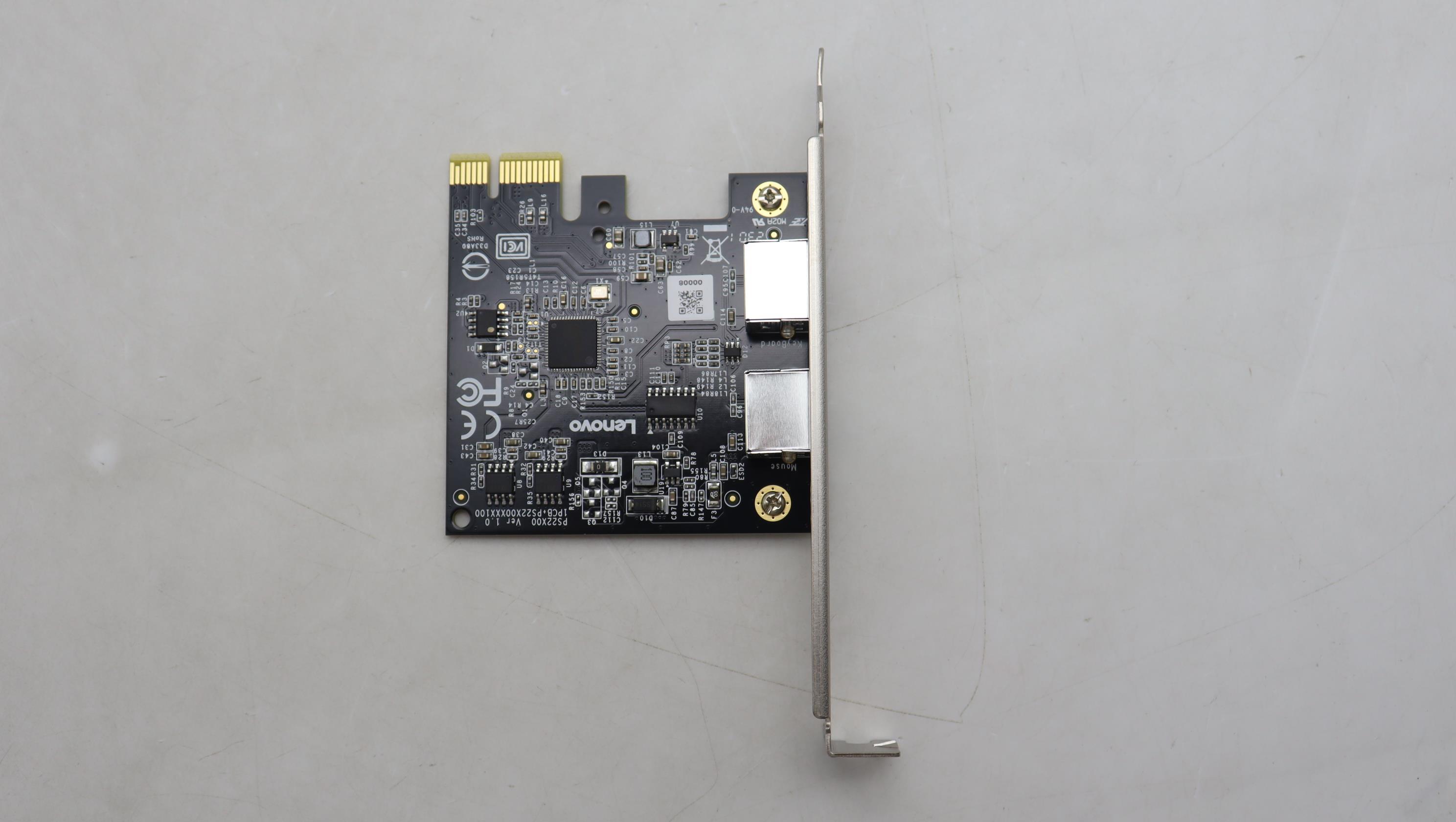5C51D95678 - Original Lenovo CARDPOP Dual PS/2 Port PCIe adapter