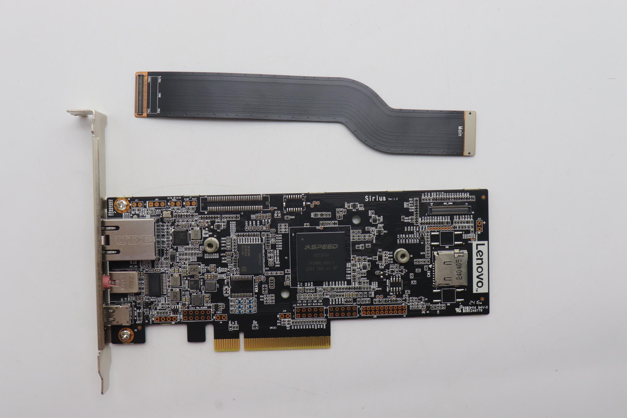 5C51M21344 - Original Lenovo CARDPOP Sirius BMC Card Taisol V1.2