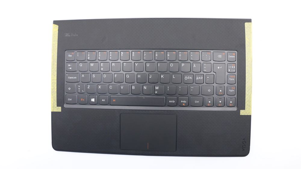 Lenovo Yoga 3 Pro-1370 Laptop (Lenovo) C-cover with keyboard - 5CB0G97323