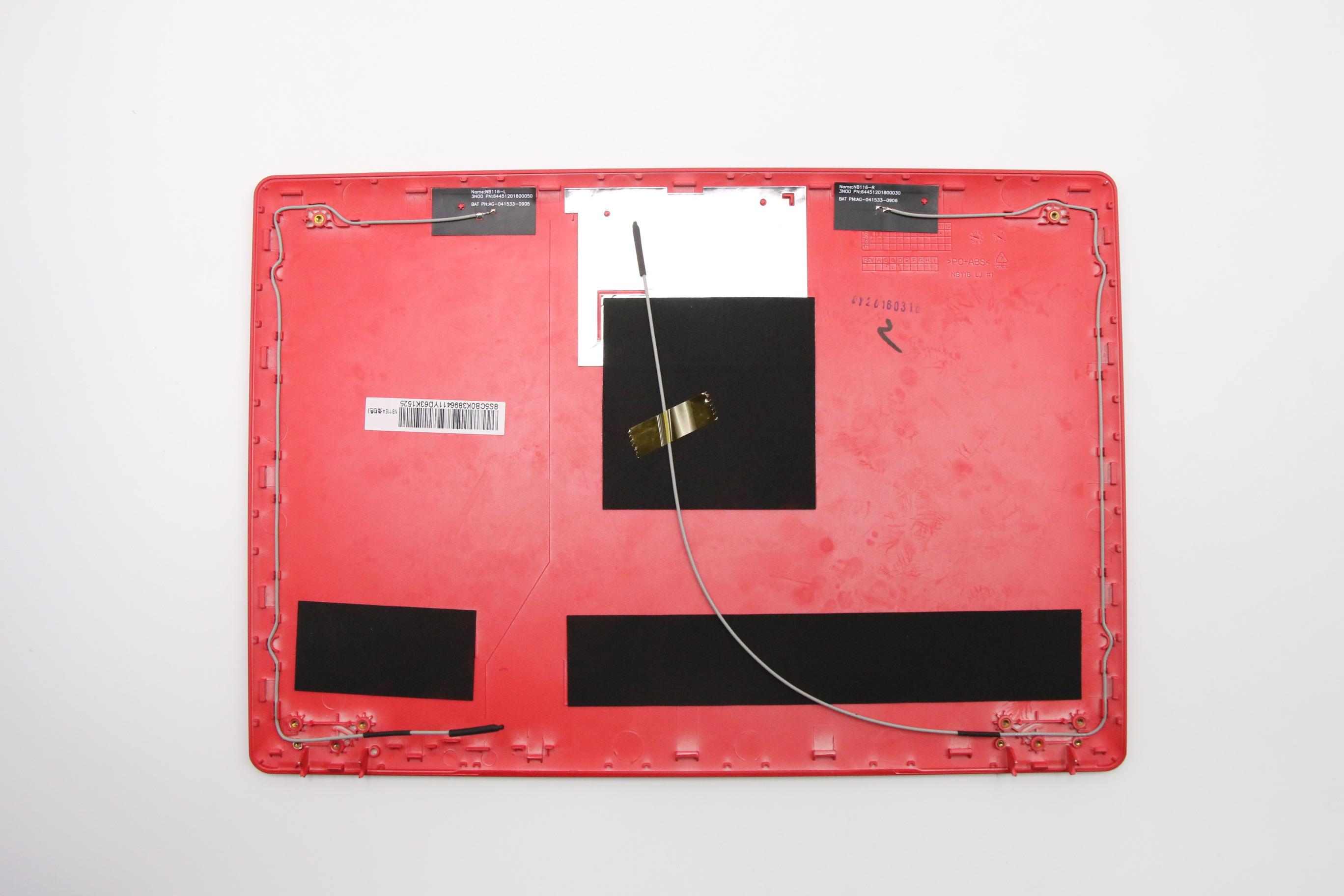 5CB0K38964 - Original Lenovo LCD Cover 3N Red 80R2