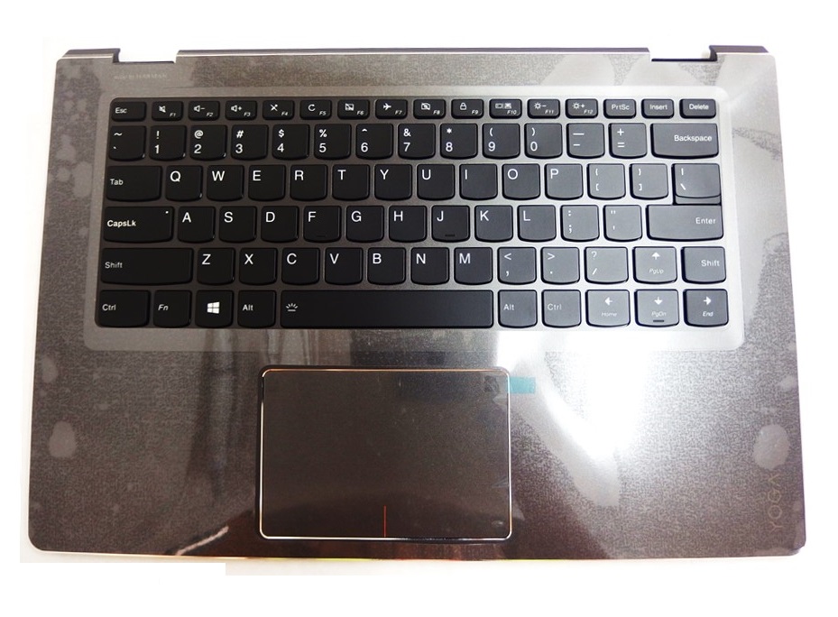Lenovo IdeaPad Yoga 510-14ISK Laptop C-cover with keyboard - 5CB0L66081