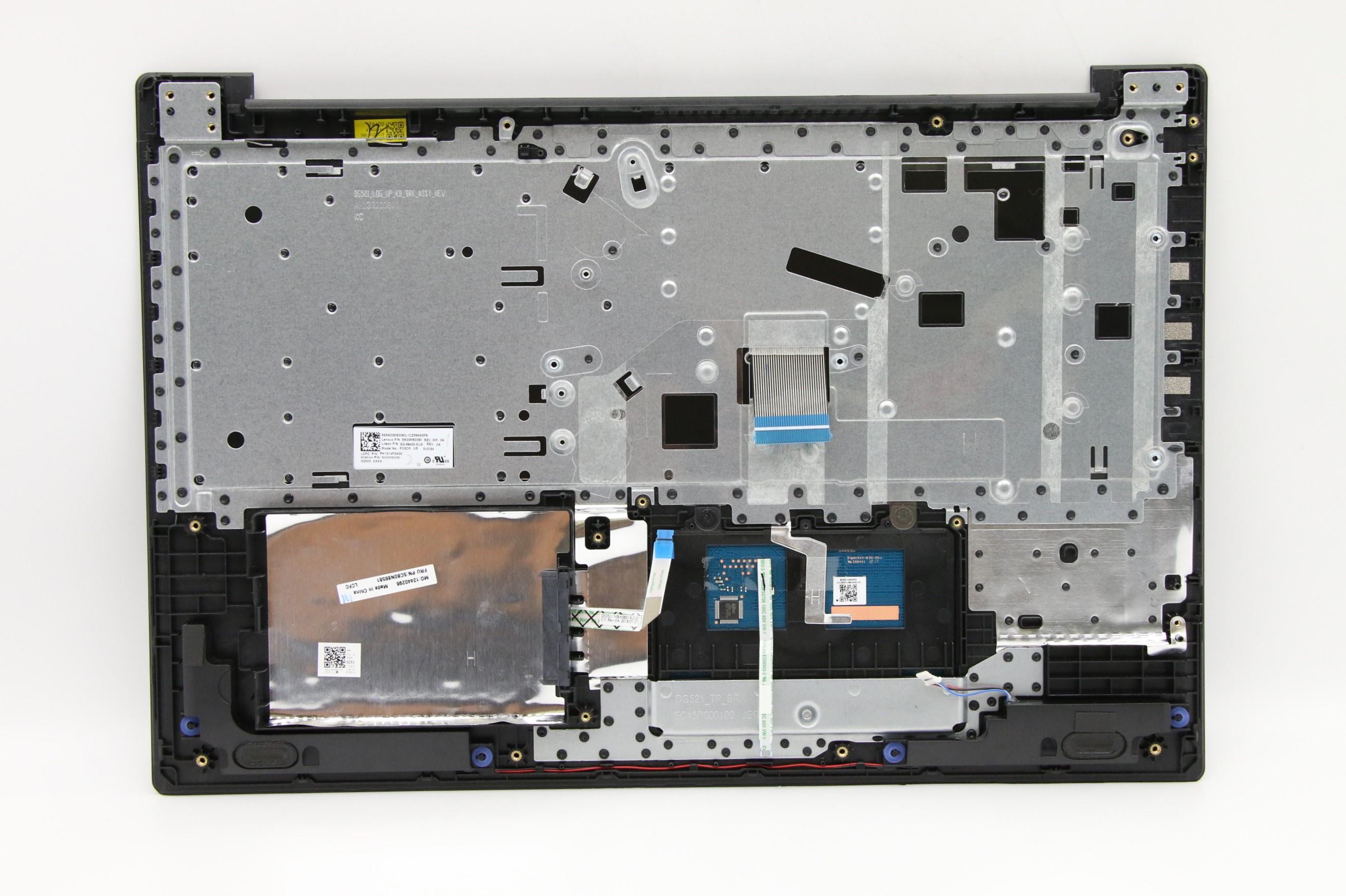 5CB0N86581 - Original Lenovo UPPERCASEASML80XL15T IRON GREY US IMRWTOUCH PADTP FFCUS KBKB BRACKETSPEAKERHDD FFC