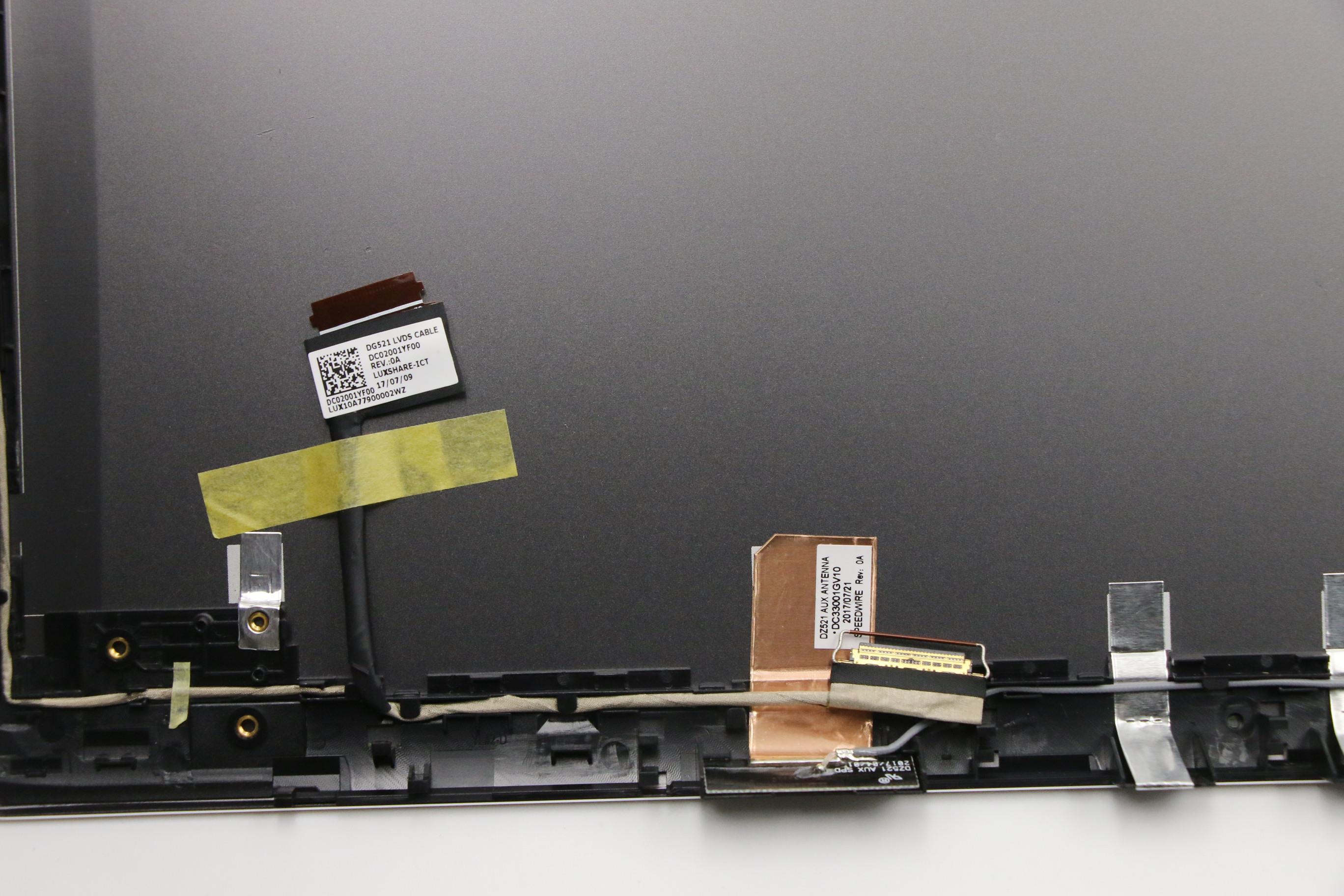 5CB0N98513 - Original Lenovo LCD COVER ASSY  L80YL IRON GREY ANODIZING W/ANTENNA W/EDP CABLE