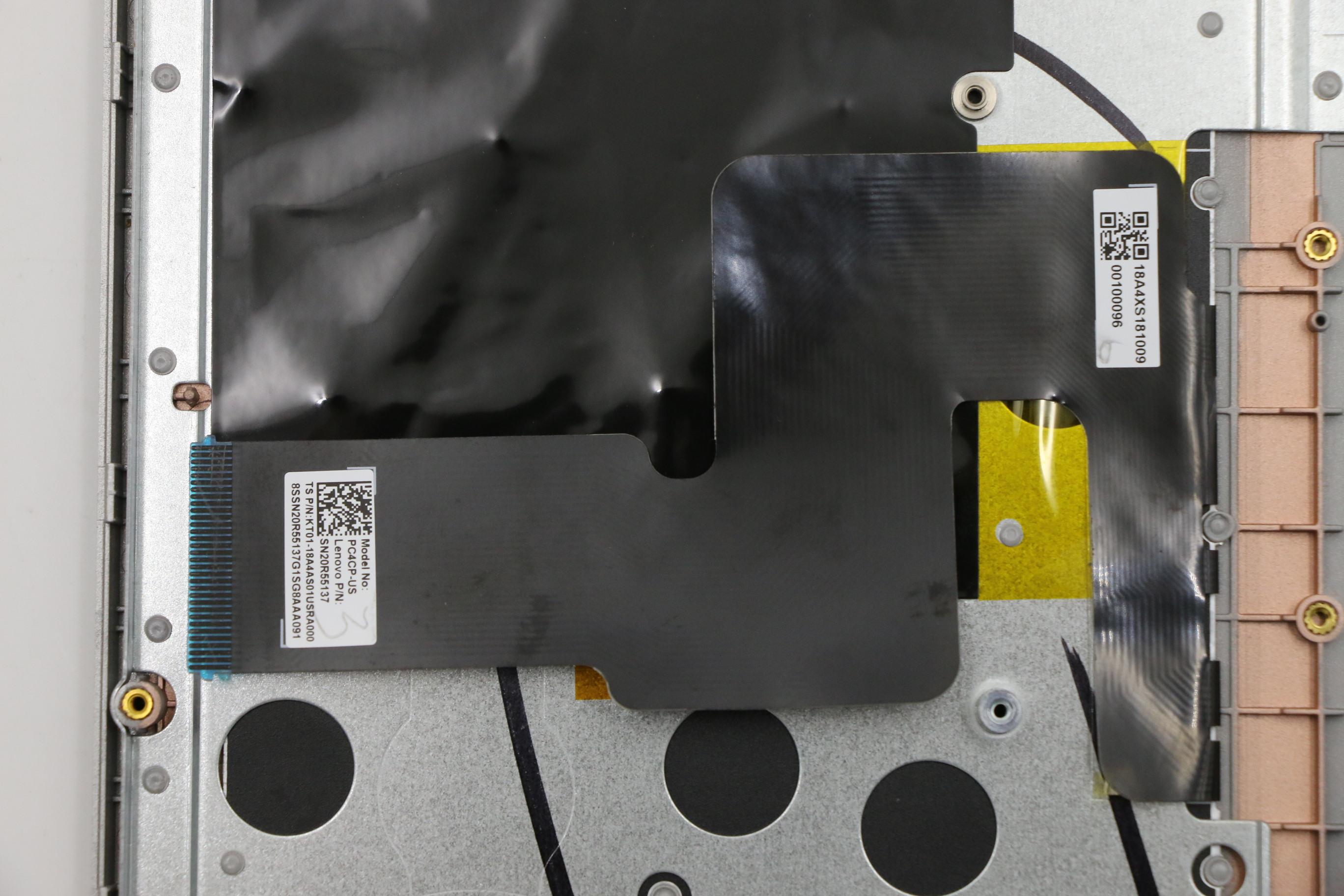 5CB0P23700 - Original Lenovo Up Case ASM 3N 81A5 W/KB US Grey