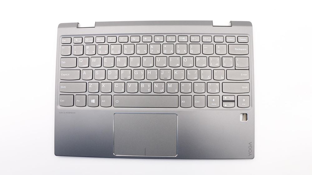 Lenovo IdeaPad Yoga 720-12IKB Laptop C-cover with keyboard - 5CB0Q12160