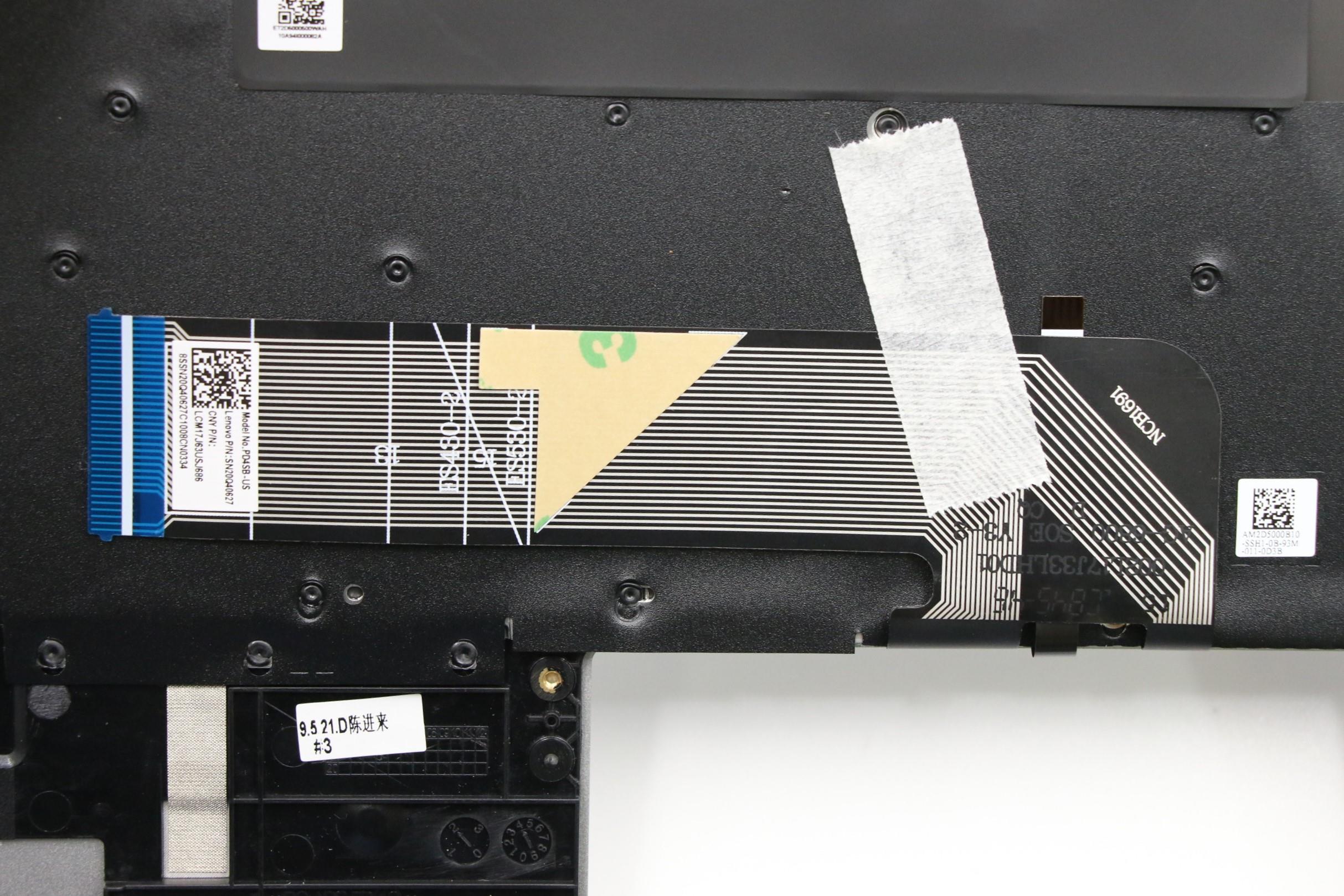 5CB0S16086 - Original Lenovo UpperCase C81J7GY FP w/BLKB US