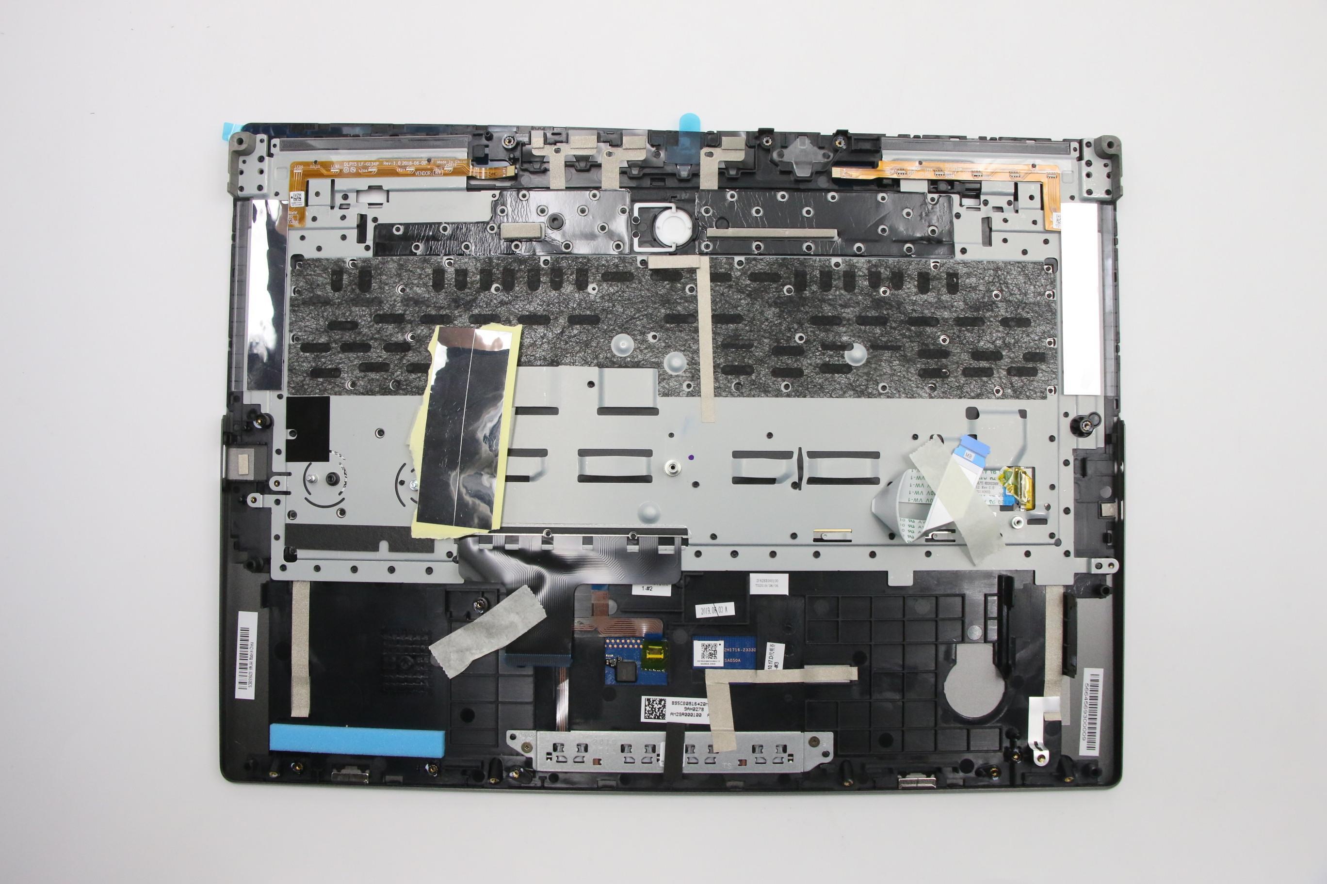 Lenovo Part  Original Lenovo Upper Case C 81HE BK W/TPKB BL US
