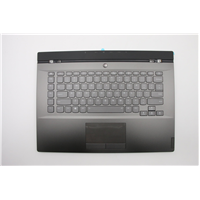 Lenovo Legion Y740-15IRHg Laptop (ideapad) C-cover with keyboard - 5CB0S16420