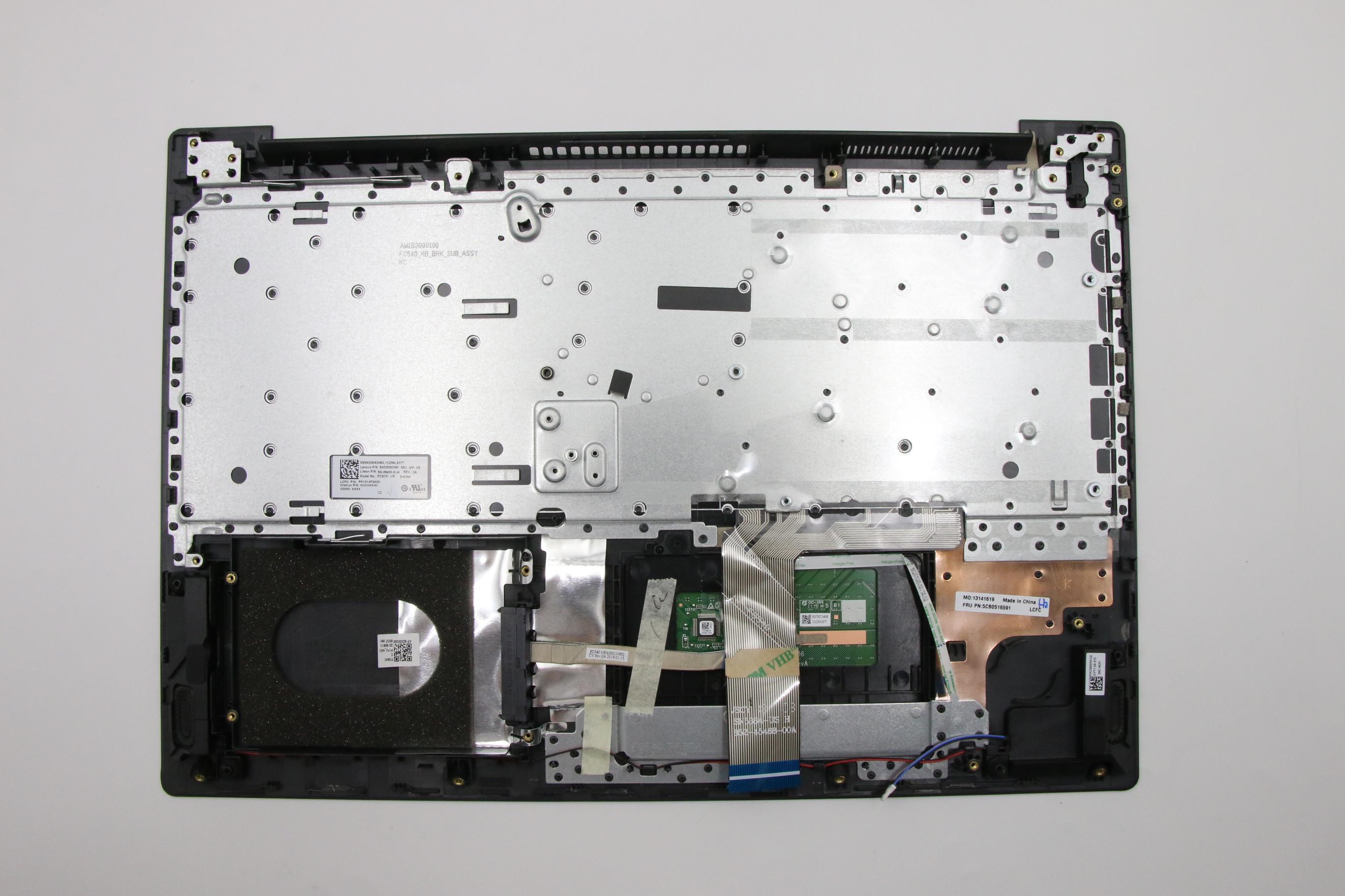 5CB0S16591 - Original Lenovo Upper Case ASM_US L 81LH GT_BK