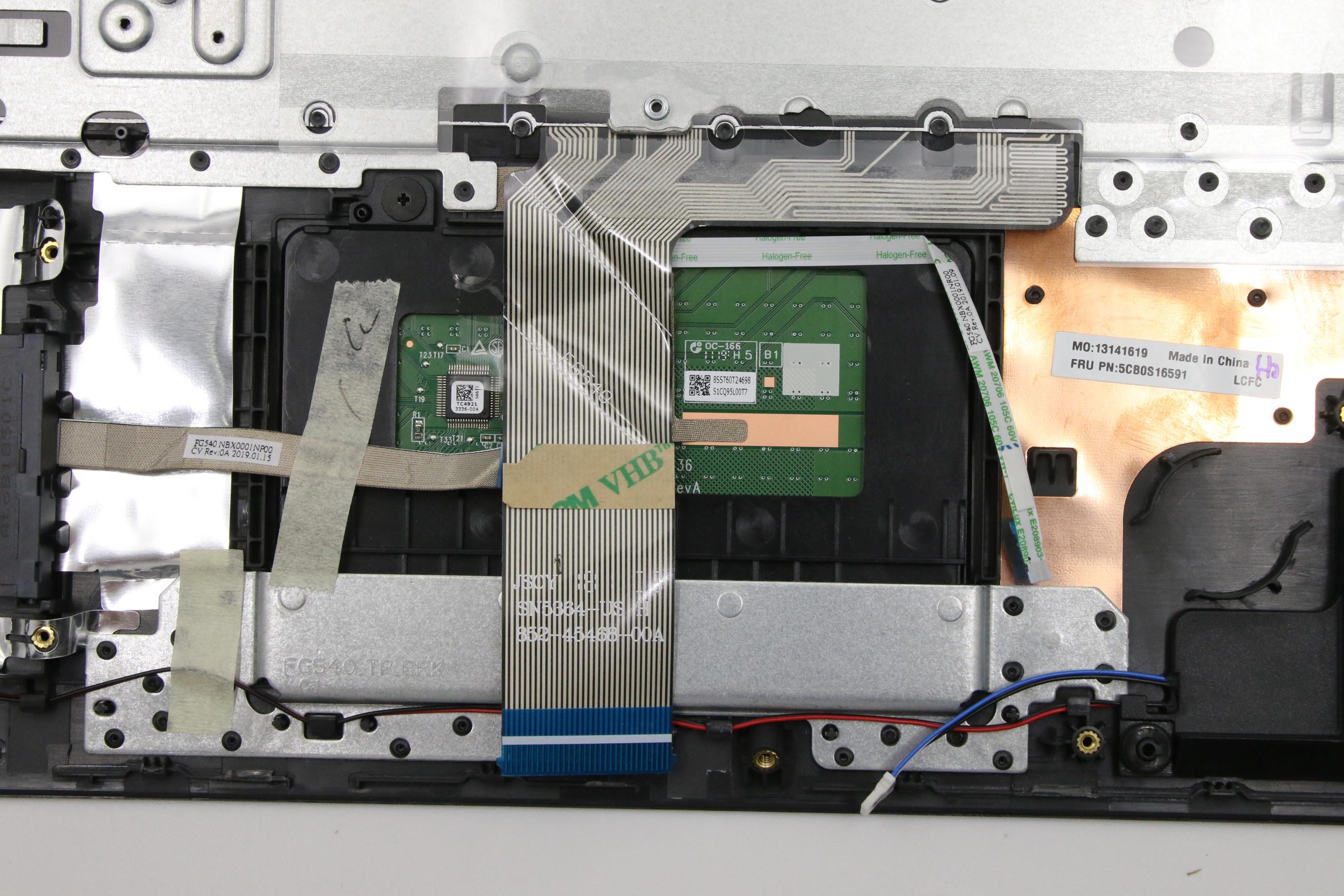 5CB0S16591 - Original Lenovo Upper Case ASM_US L 81LH GT_BK