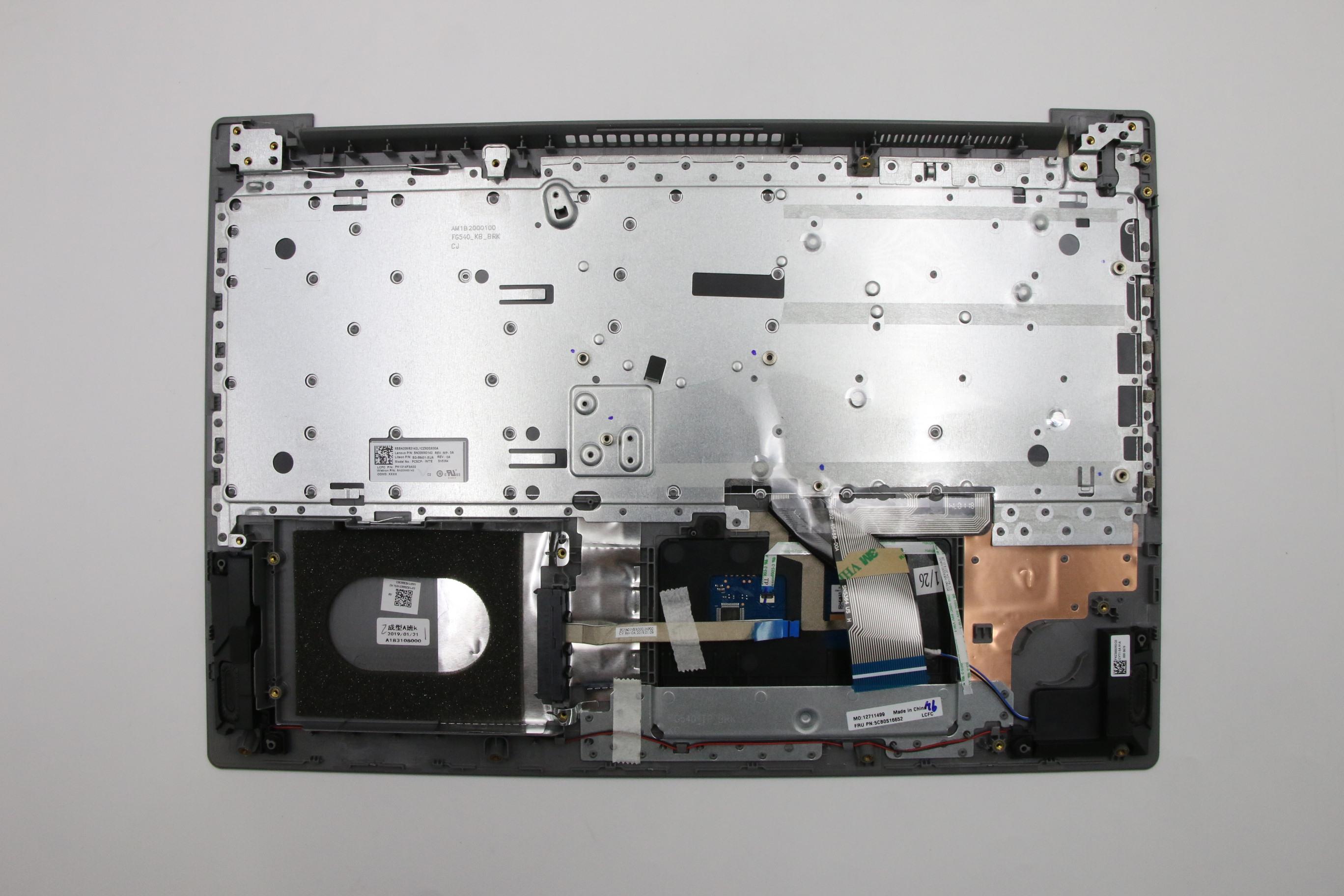 Lenovo Part  Original Lenovo Upper Case ASM_US INTE L 81LG PG