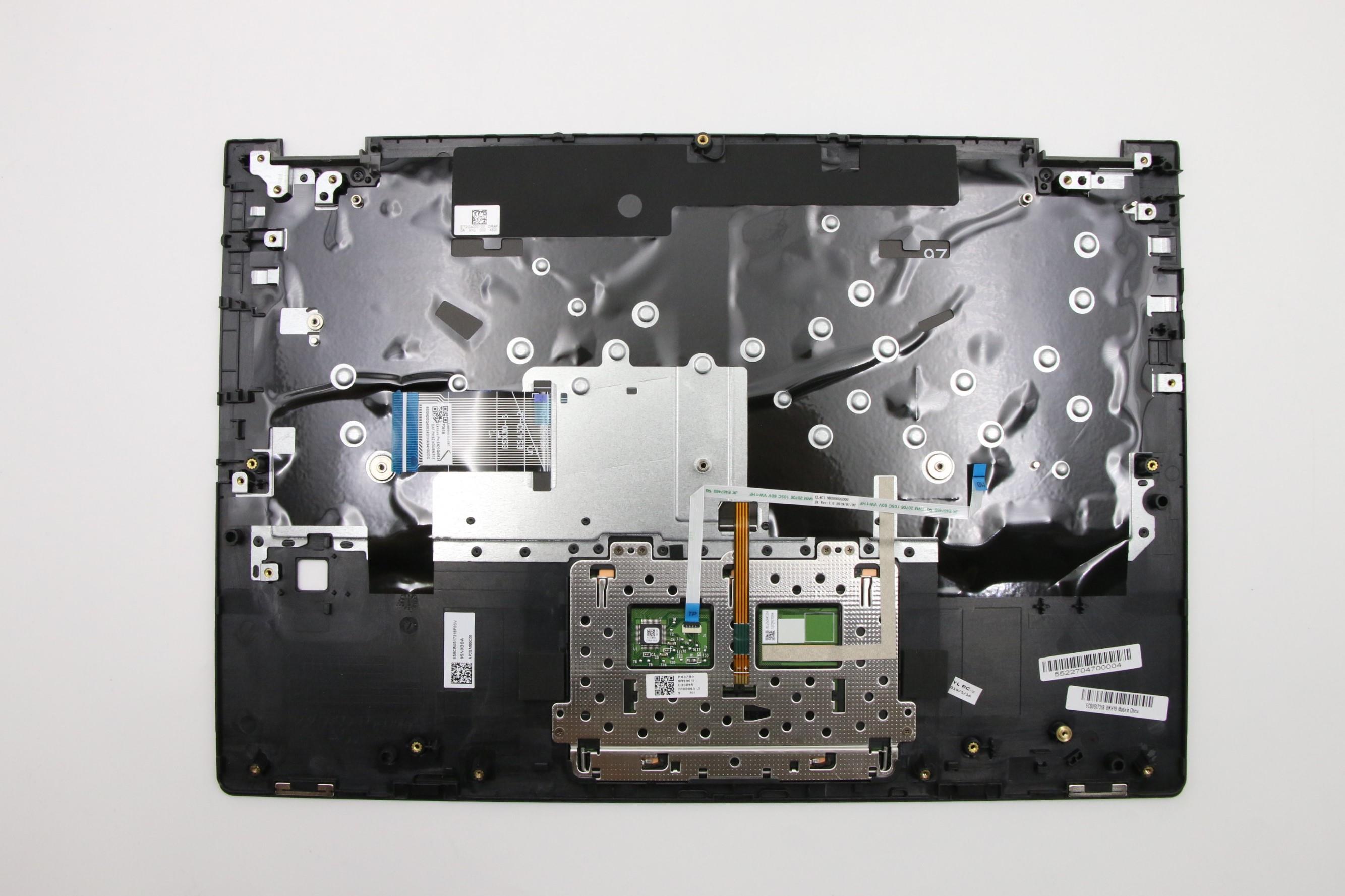 5CB0S17318 - Original Lenovo Upper case C81N6 PLBLK FPBL US