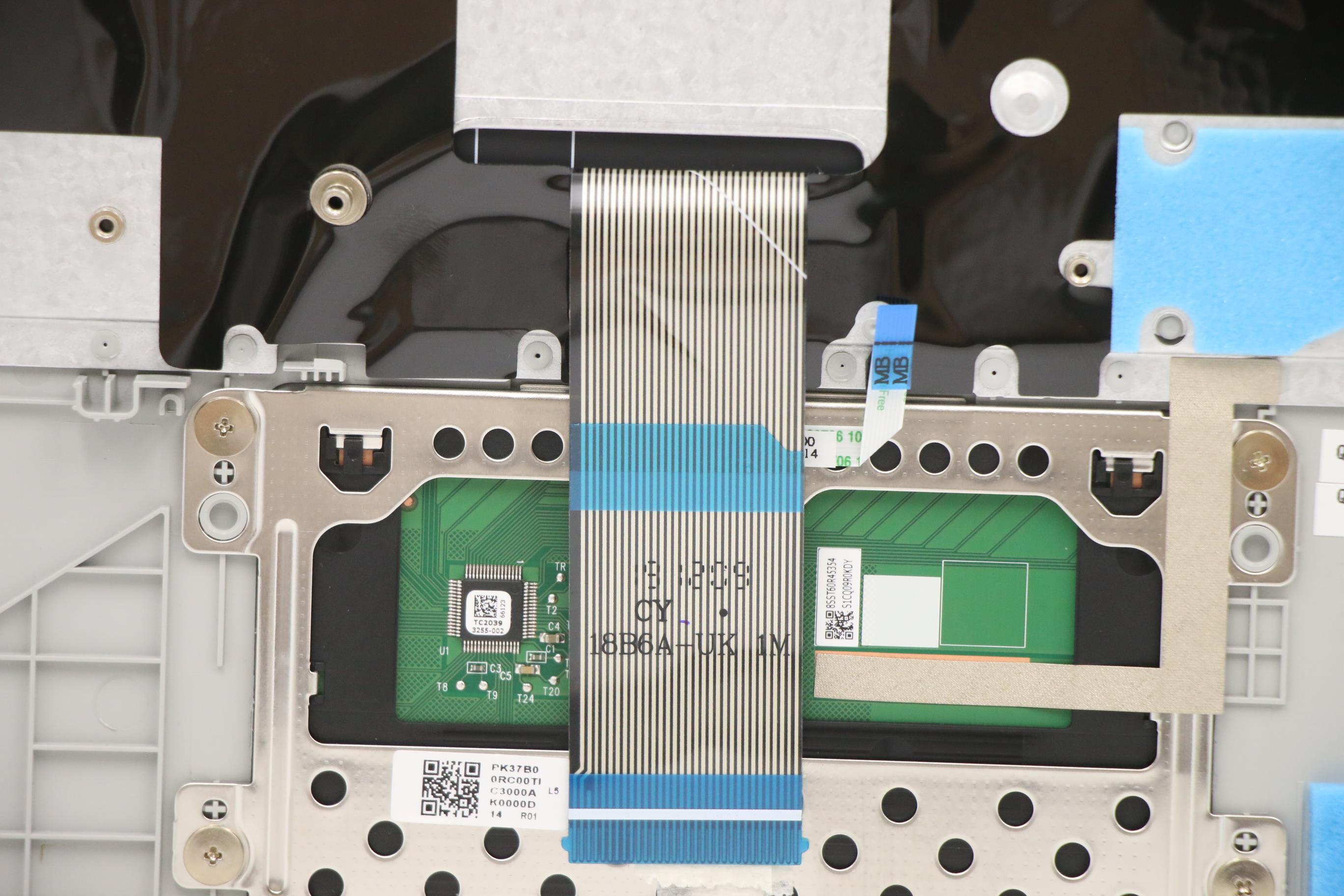 5CB0S18660 - Original Lenovo Upper case C81N8 GRY NBLKB_US