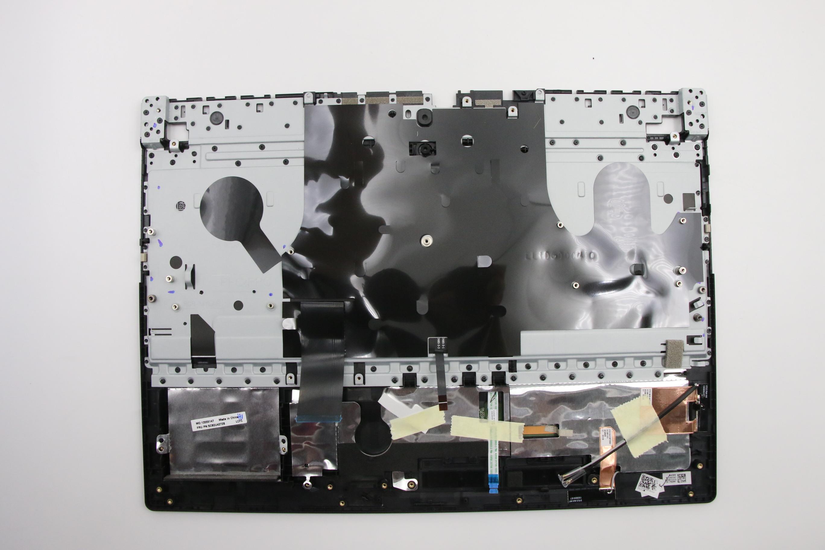 5CB0U42728 - Original Lenovo Keyboard with Upper Cover (Palmrest), English, Backlight, 81SX/81SY