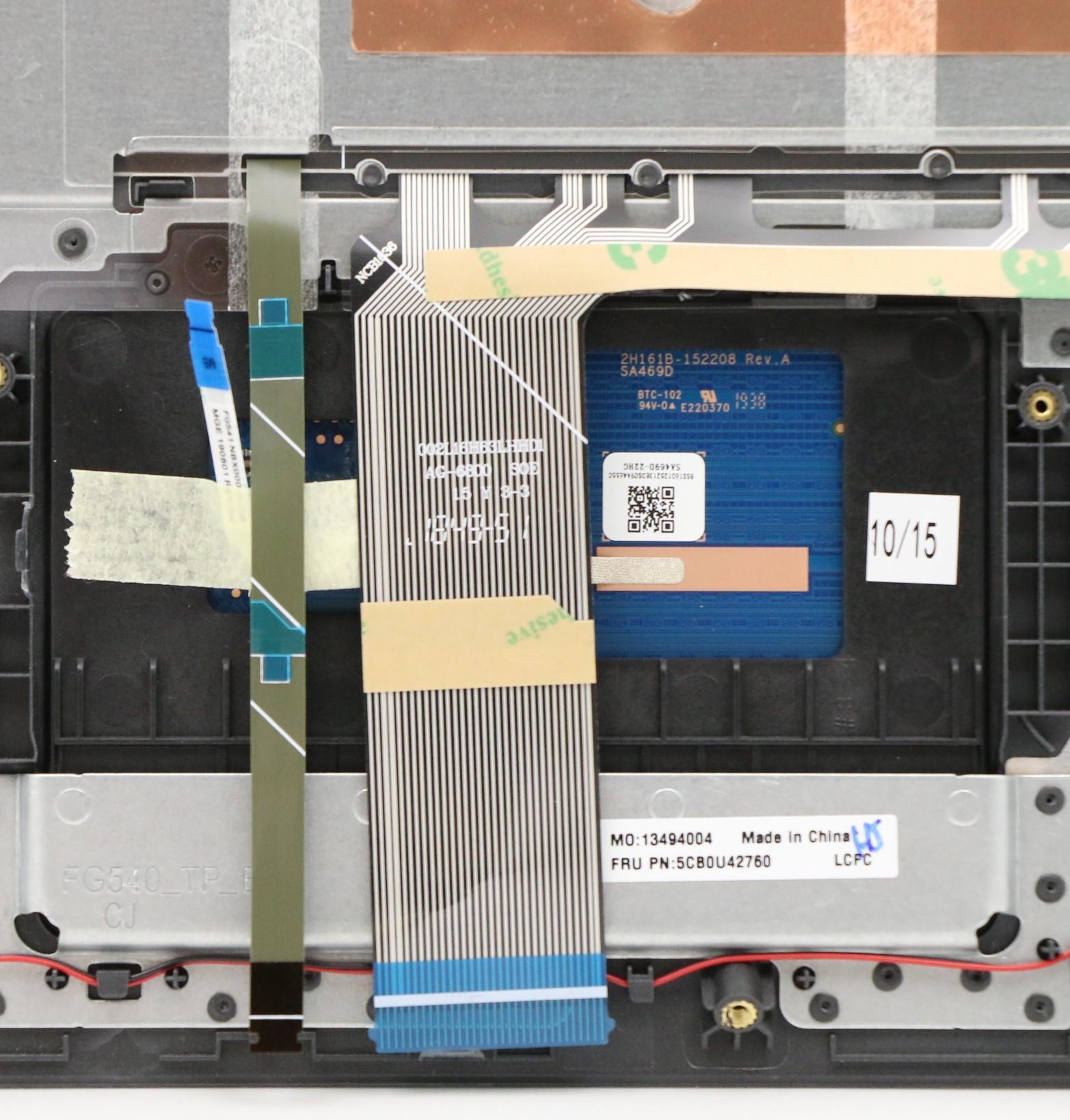 5CB0U42760 - Original Lenovo Upper Case ASM_US INTE L 81LKBL
