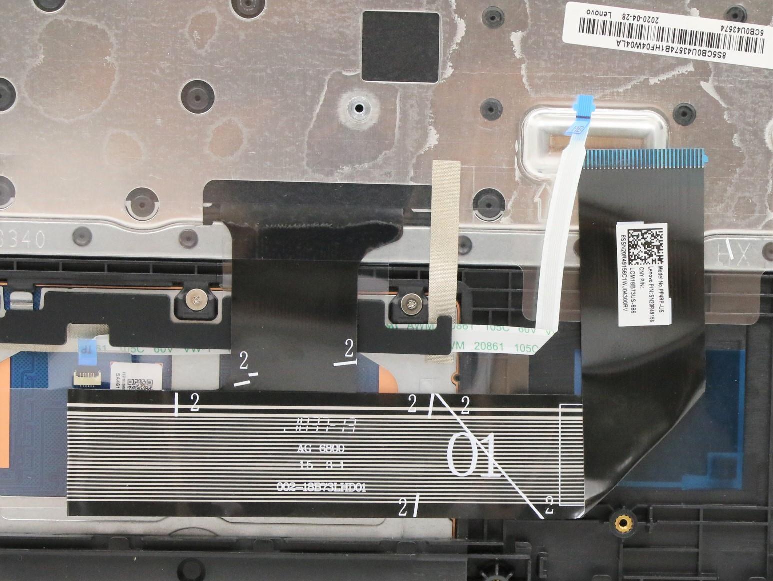 5CB0U43574 - Original Lenovo UpperCaseASM B NFP_OB_US W/US