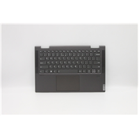 Lenovo Yoga C740-14IML Laptop (Lenovo) C-cover with keyboard - 5CB0U43951