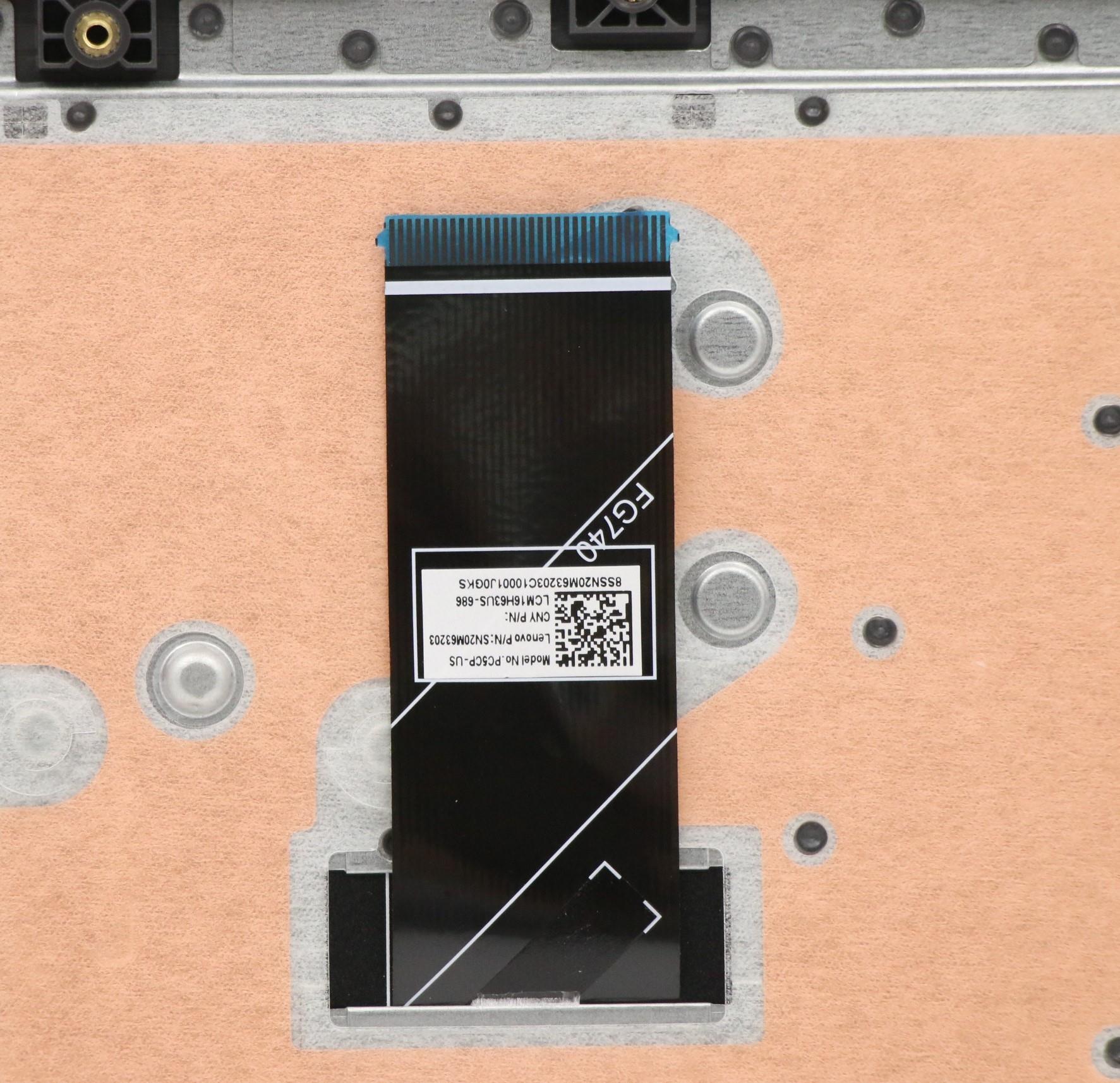 Lenovo Part  Original Lenovo Upper Case ASM_US L81YEIGTEX