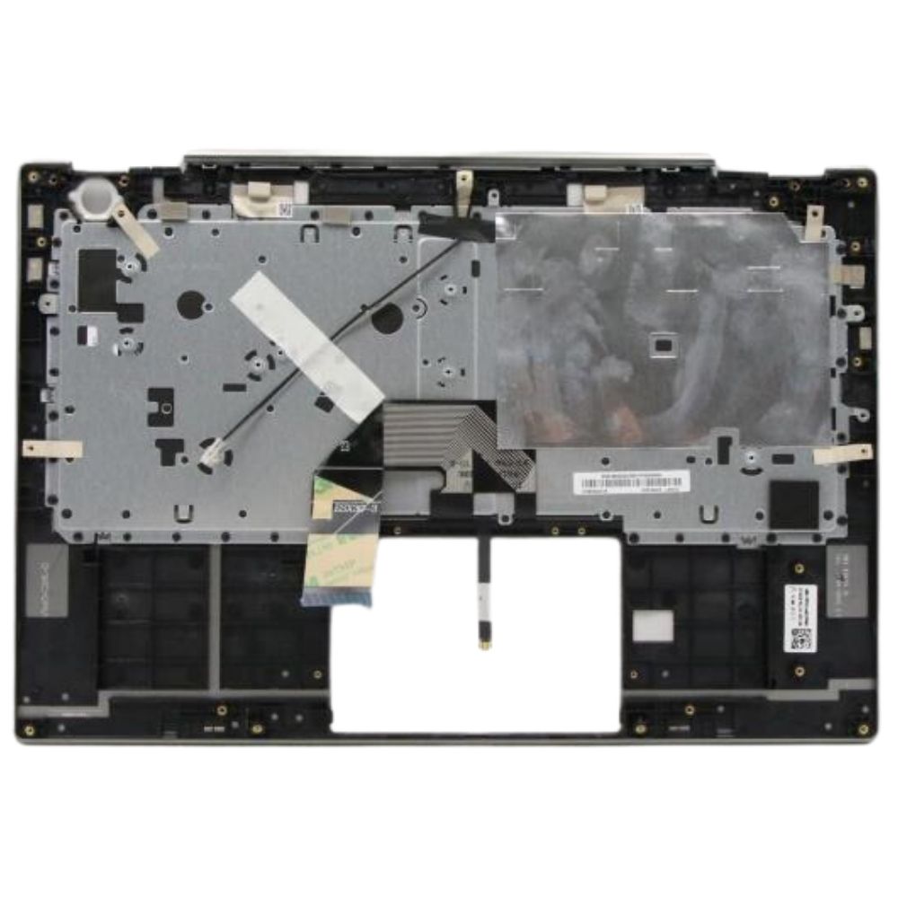 5CB0W44229 - Original Lenovo Keyboard with C-Cover, English, Mineral Grey, Backlight