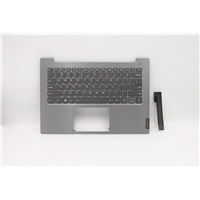 Lenovo ThinkBook 14-IML Laptop C-cover with keyboard - 5CB0W44373