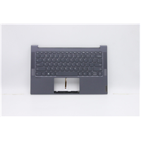 Lenovo IdeaPad Yoga Slim 7-14IIL05 Laptop C-cover with keyboard - 5CB0X55867