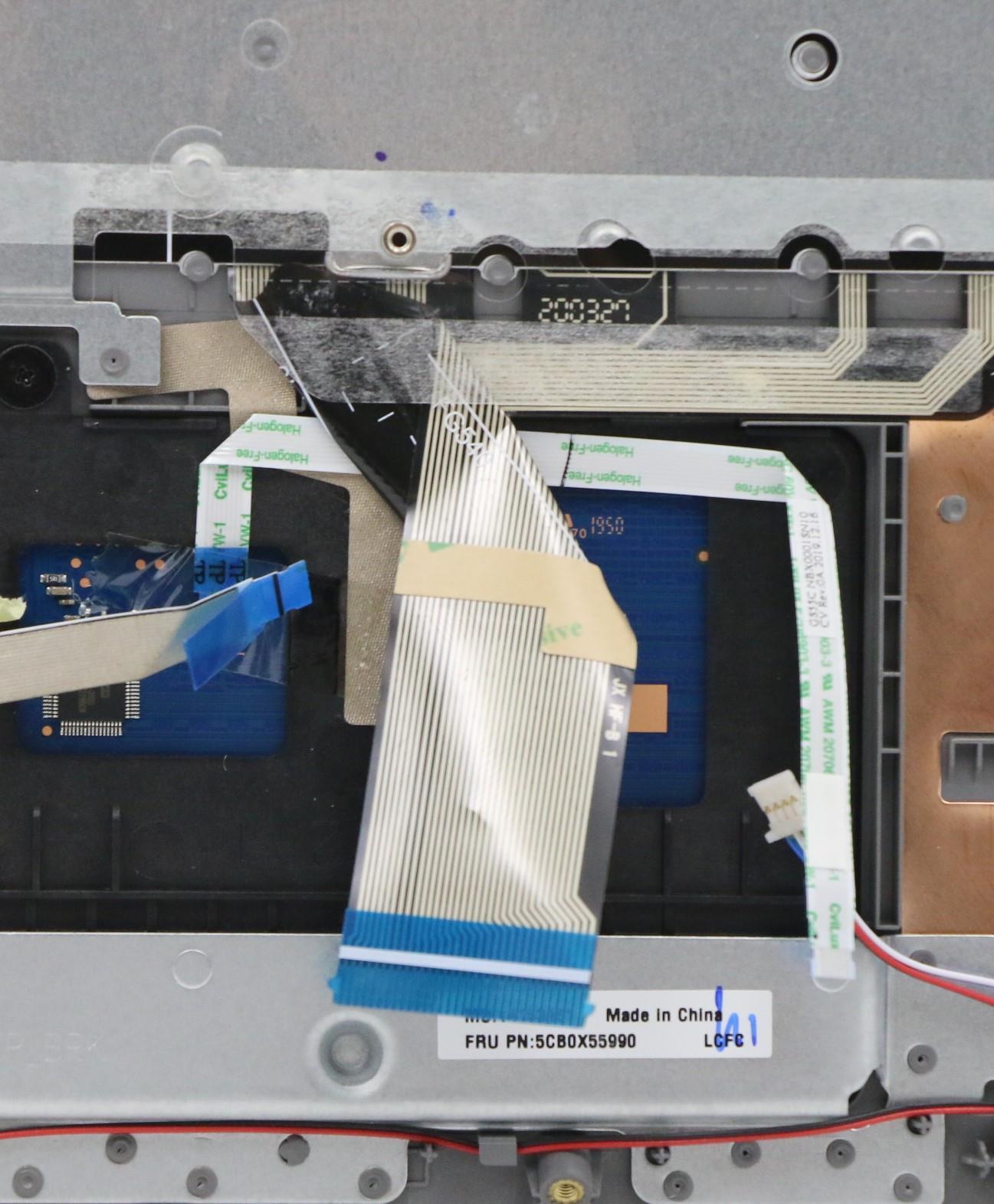 5CB0X55990 - Original Lenovo Upper Case ASM_US INTE L 81Y3 PG