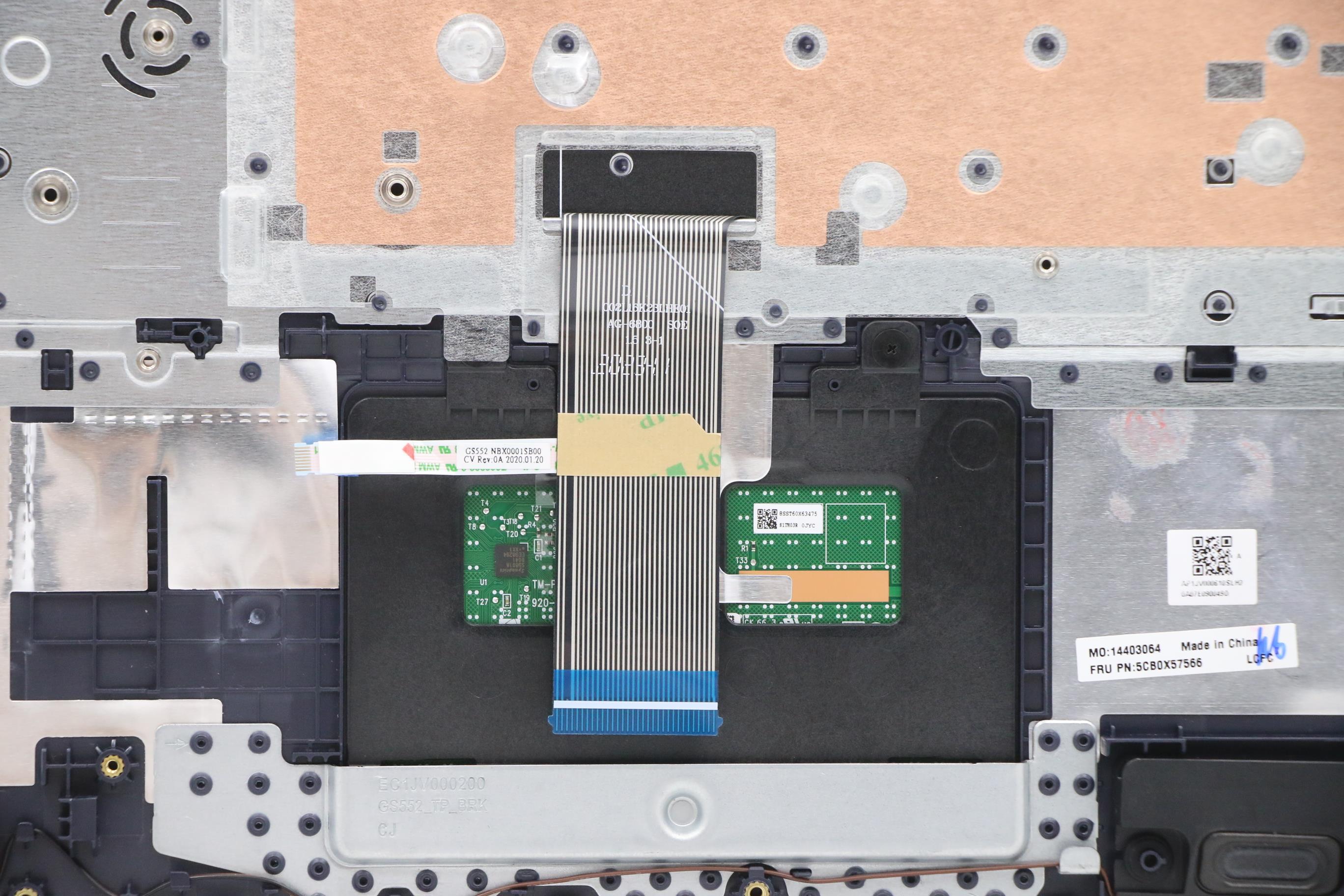 5CB0X57566 - Original Lenovo Upper Case ASM_US L81WB FPABDIS