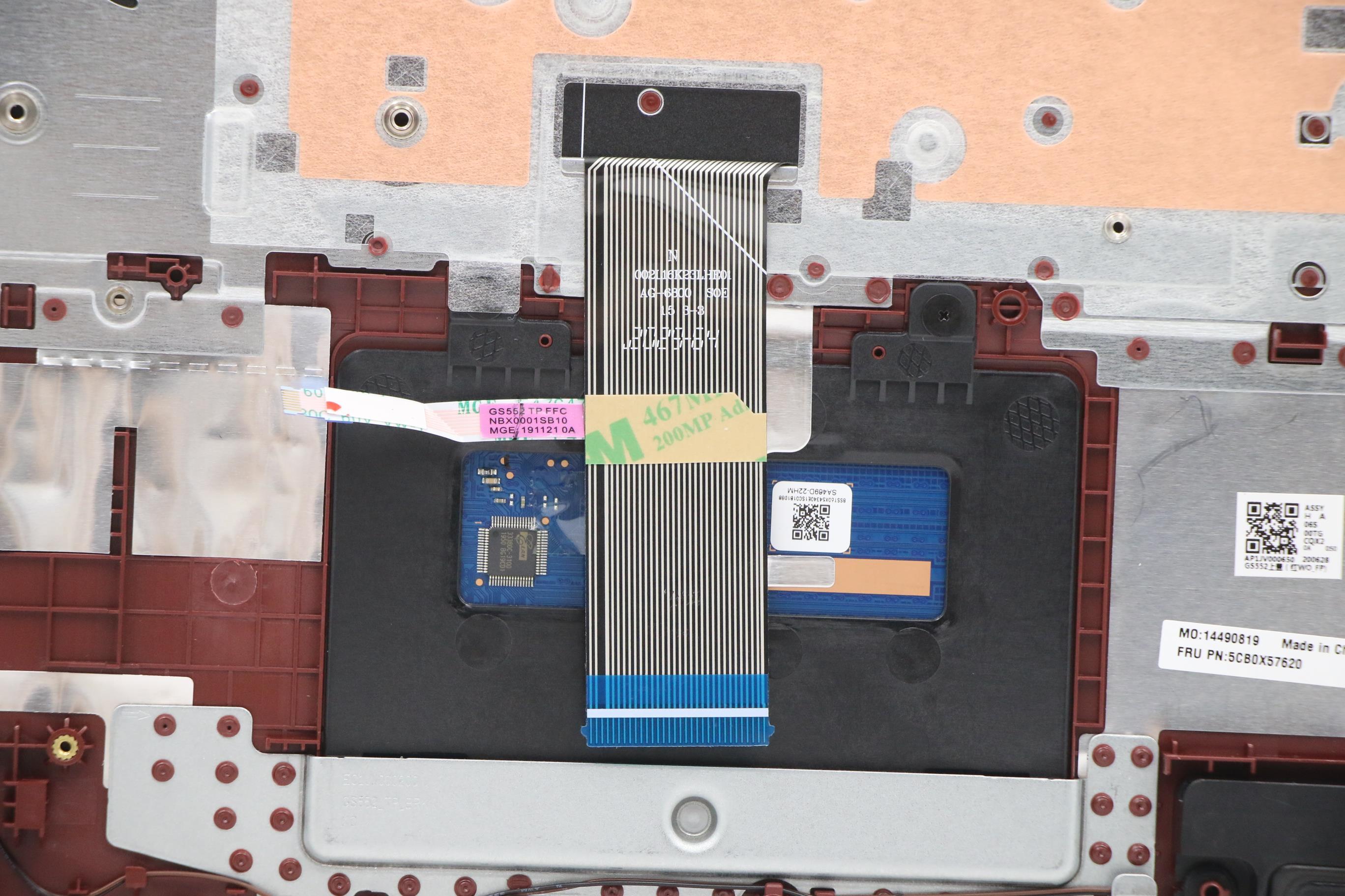 5CB0X57620 - Original Lenovo UpperCaseASM_US INTEL81WBNFPCRDDIS