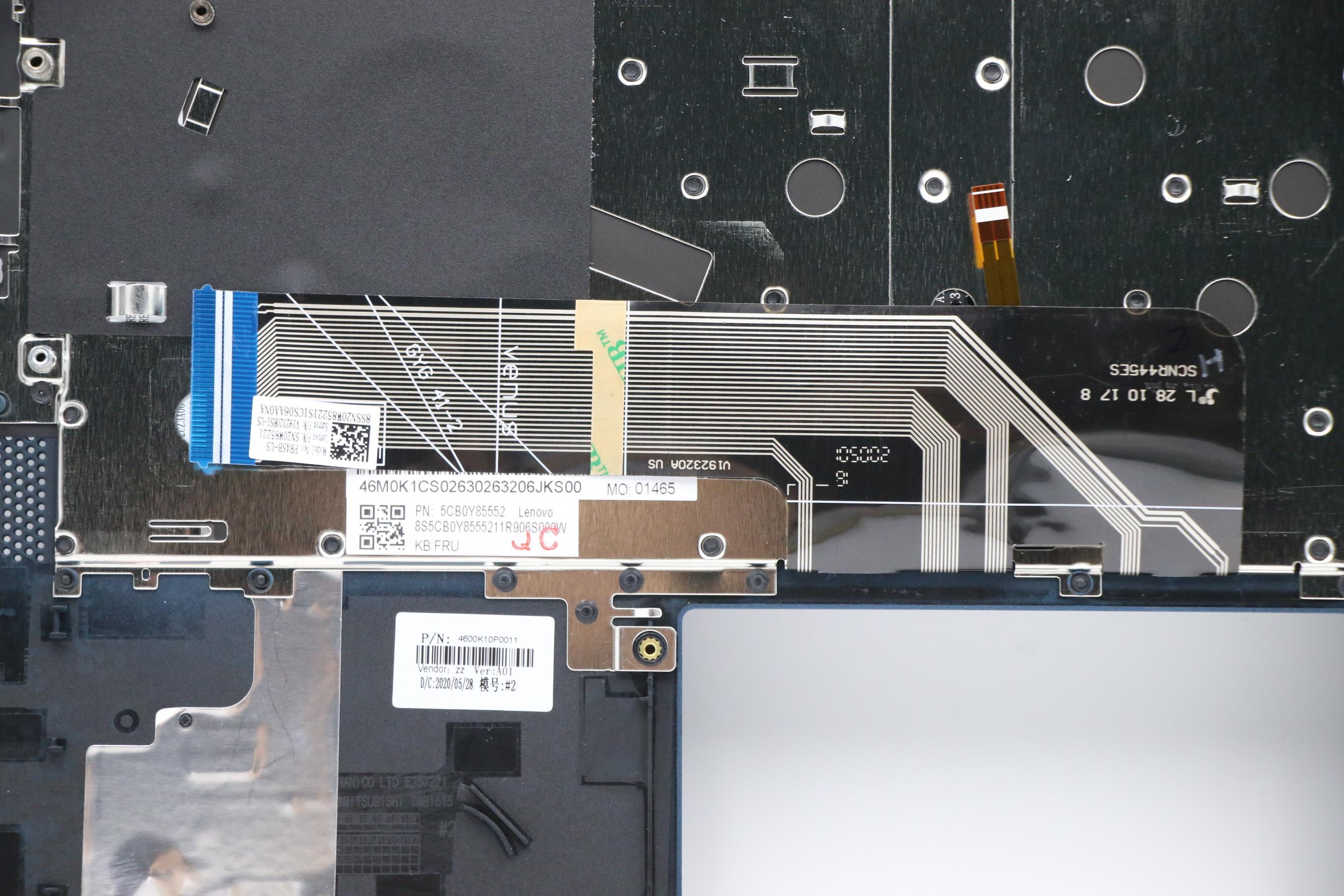 5CB0Y85552 - Original Lenovo Upper Case ASM_US W 81X1 LT