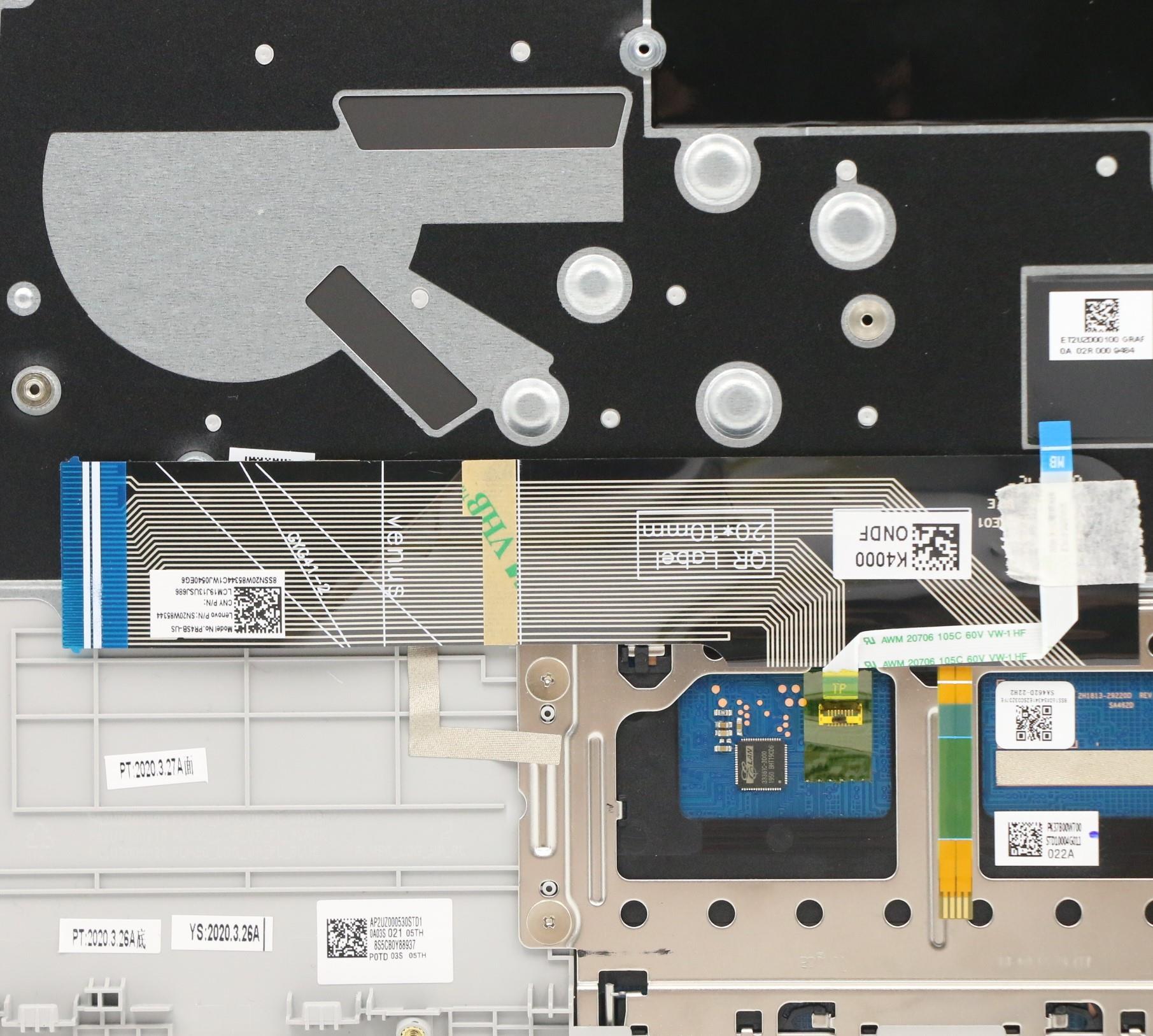 5CB0Y88937 - Original Lenovo Upper C81YH PL_SIL NFP BLKB_US