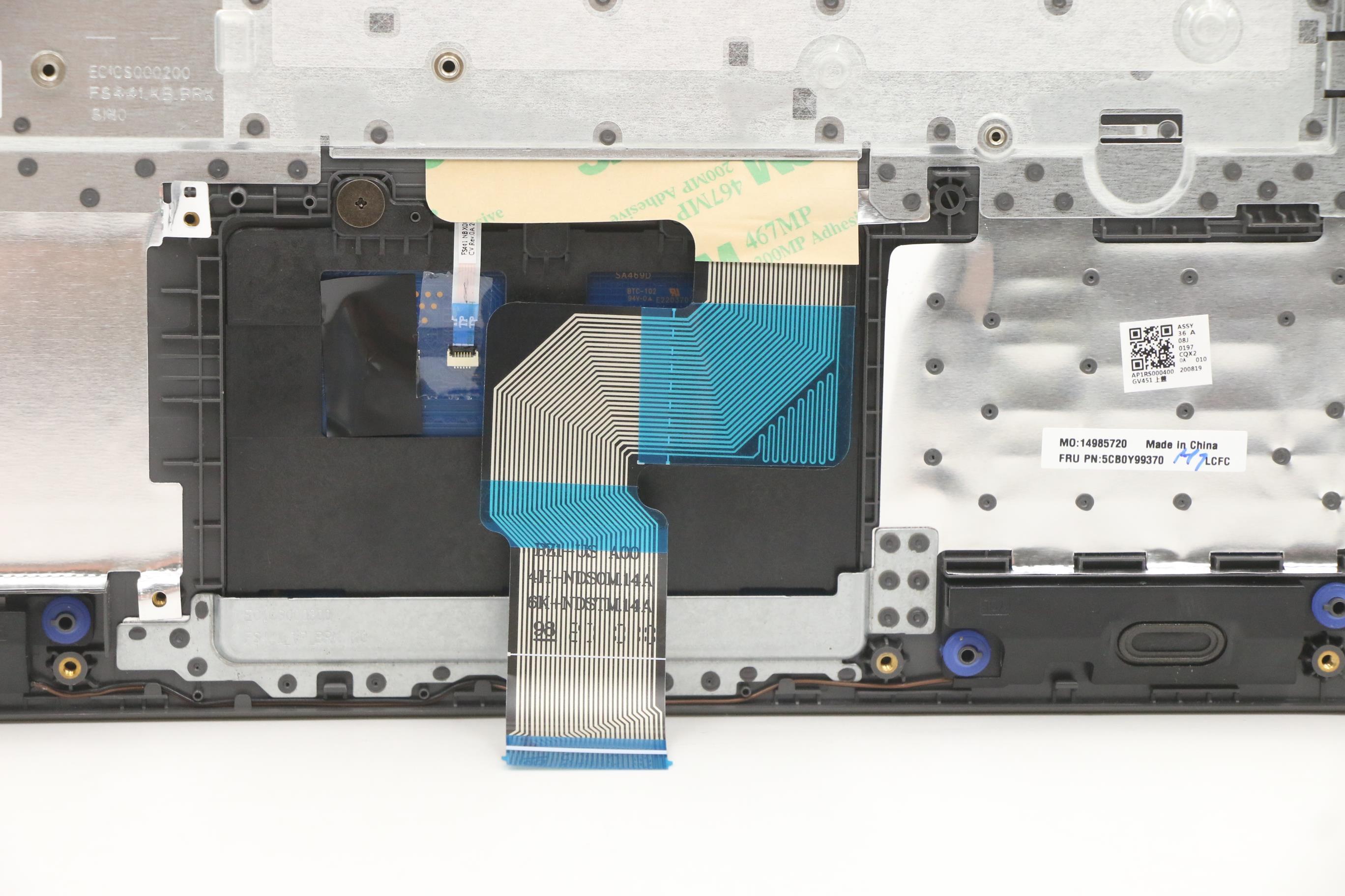 5CB0Y99370 - Original Lenovo Upper Case ASM_US L82C2 IGTEX