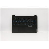 Lenovo ideapad Gaming 3-15IMH05 Laptop C-cover with keyboard - 5CB0Y99495