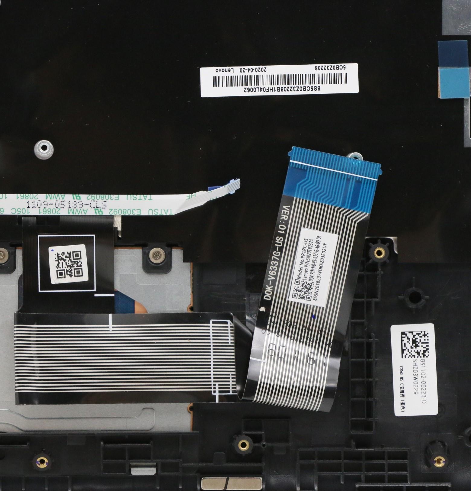 5CB0Z32208 - Original Lenovo Upper Case ASM_US B 82BB AB