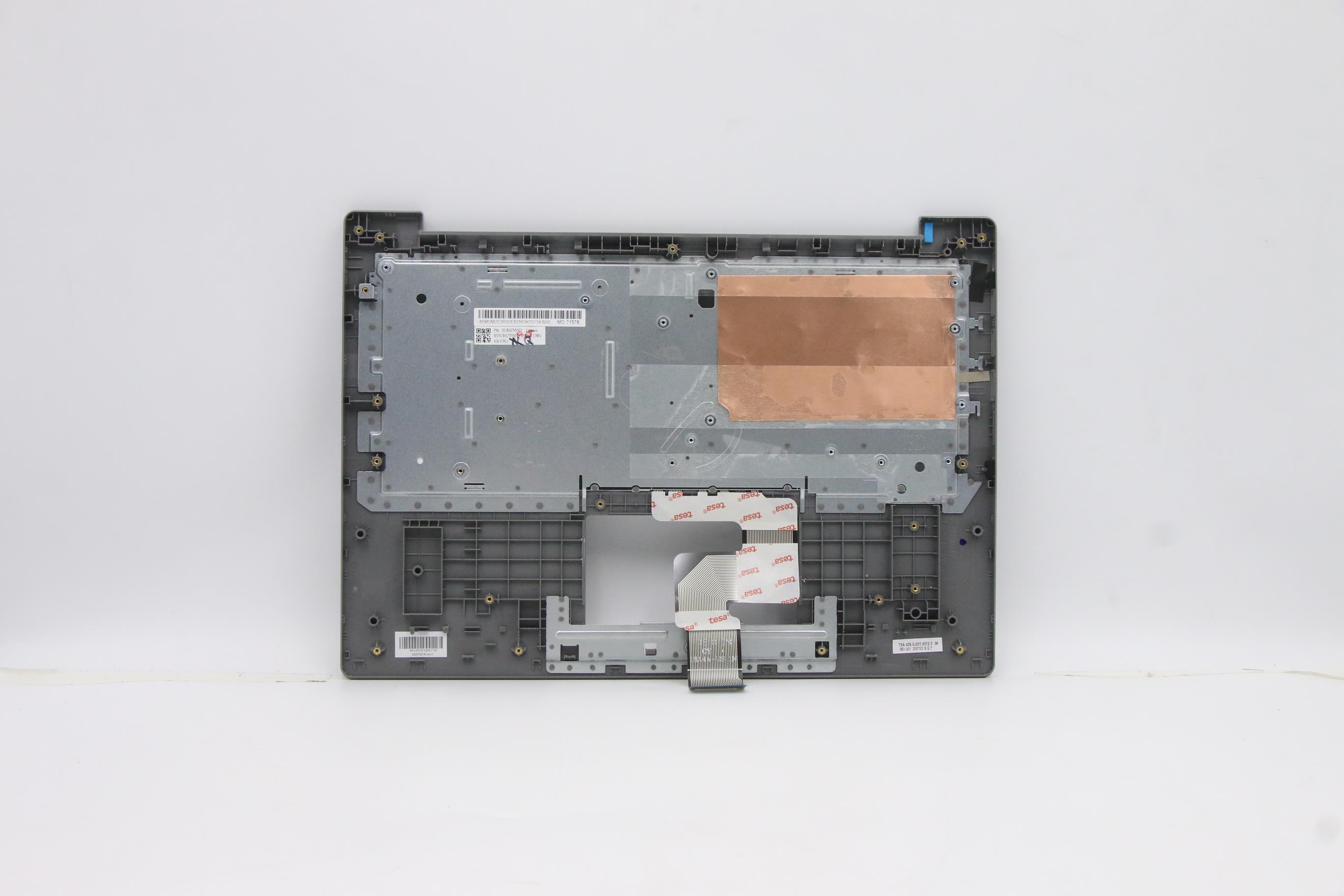Lenovo Part  Original Lenovo Keyboard with Upper Cover (Palmrest), English, Platinum Grey, Non_Backlight