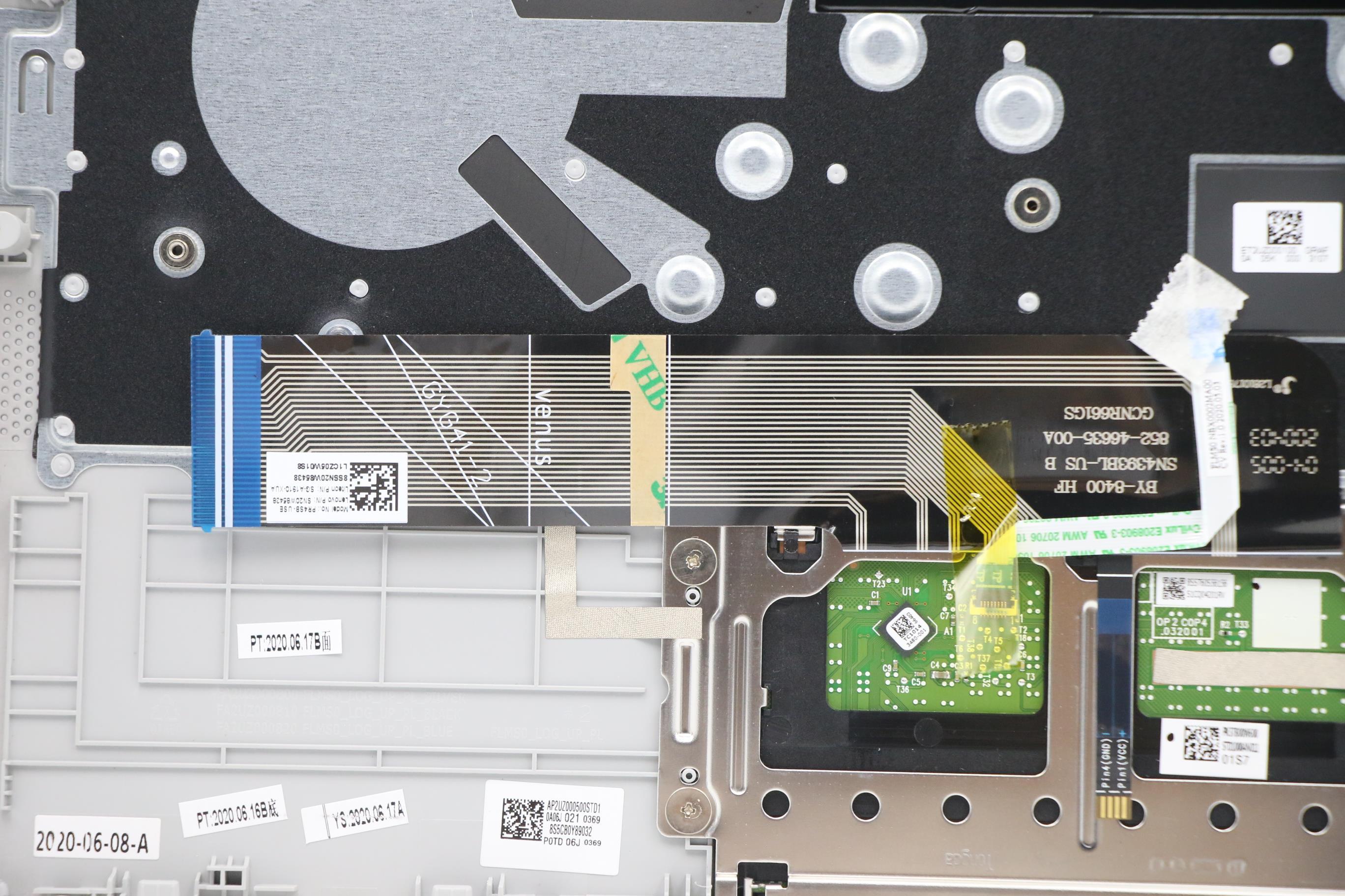 5CB1A13674 - Original Lenovo Upper C81YM PL_SIL FP BLKB_US
