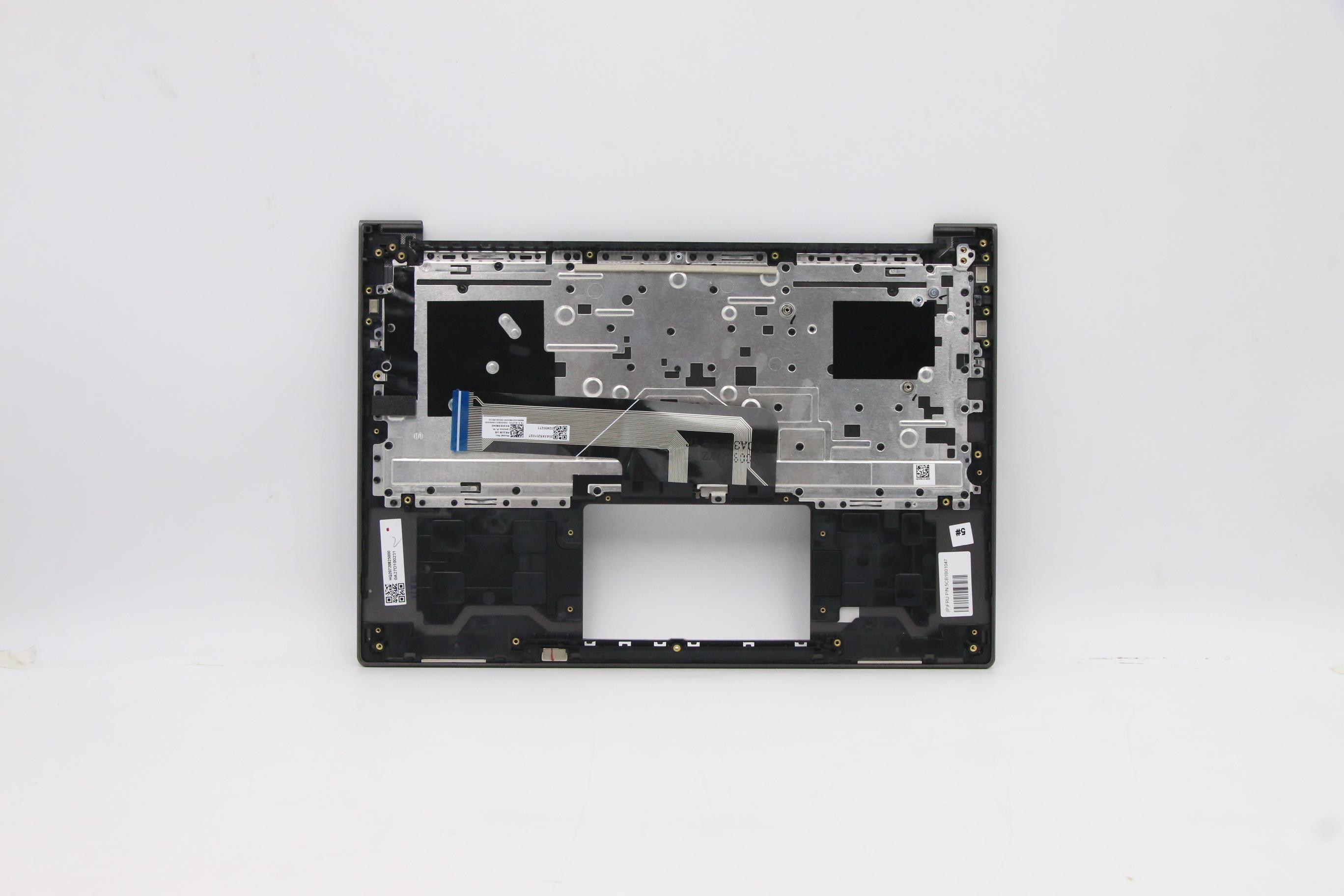 5CB1B01047 - Original Lenovo Keyboard with Top Cover, English,Iron Grey,Backlight