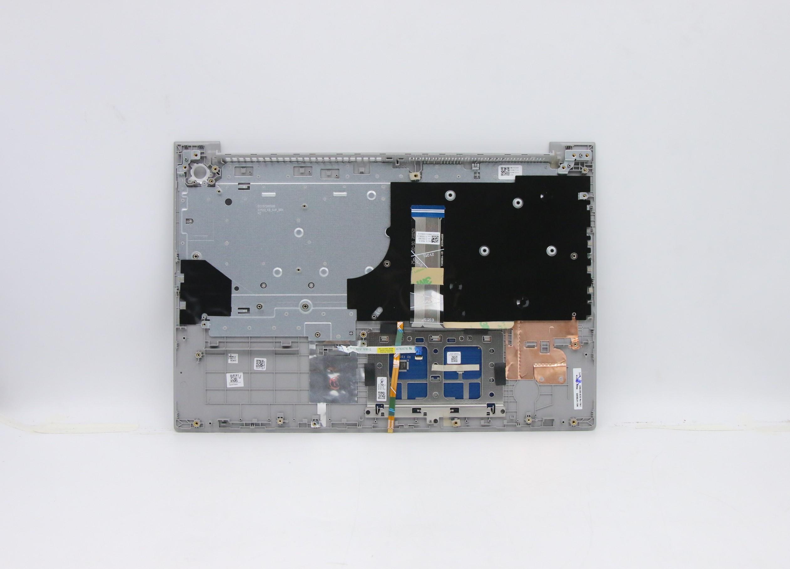 5CB1B07603 - Original Lenovo Keyboard with Upper Cover (Palmrest), English, Backlight