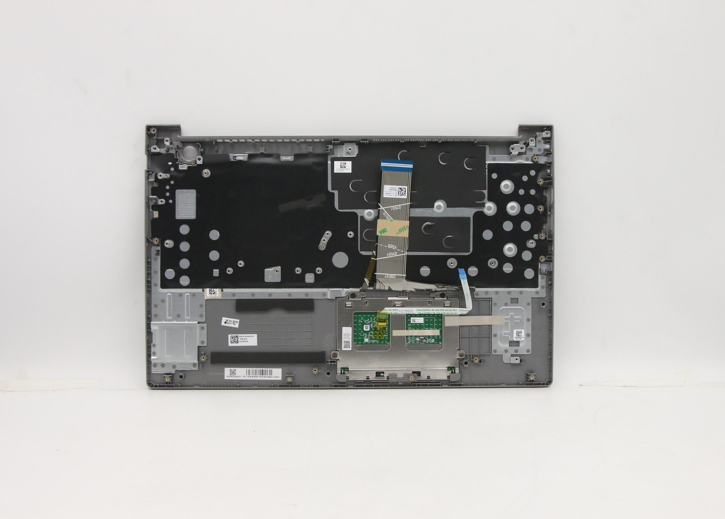 5CB1B35020 - Original Lenovo Keyboard with Upper Cover (Palmrest), English, Backlight