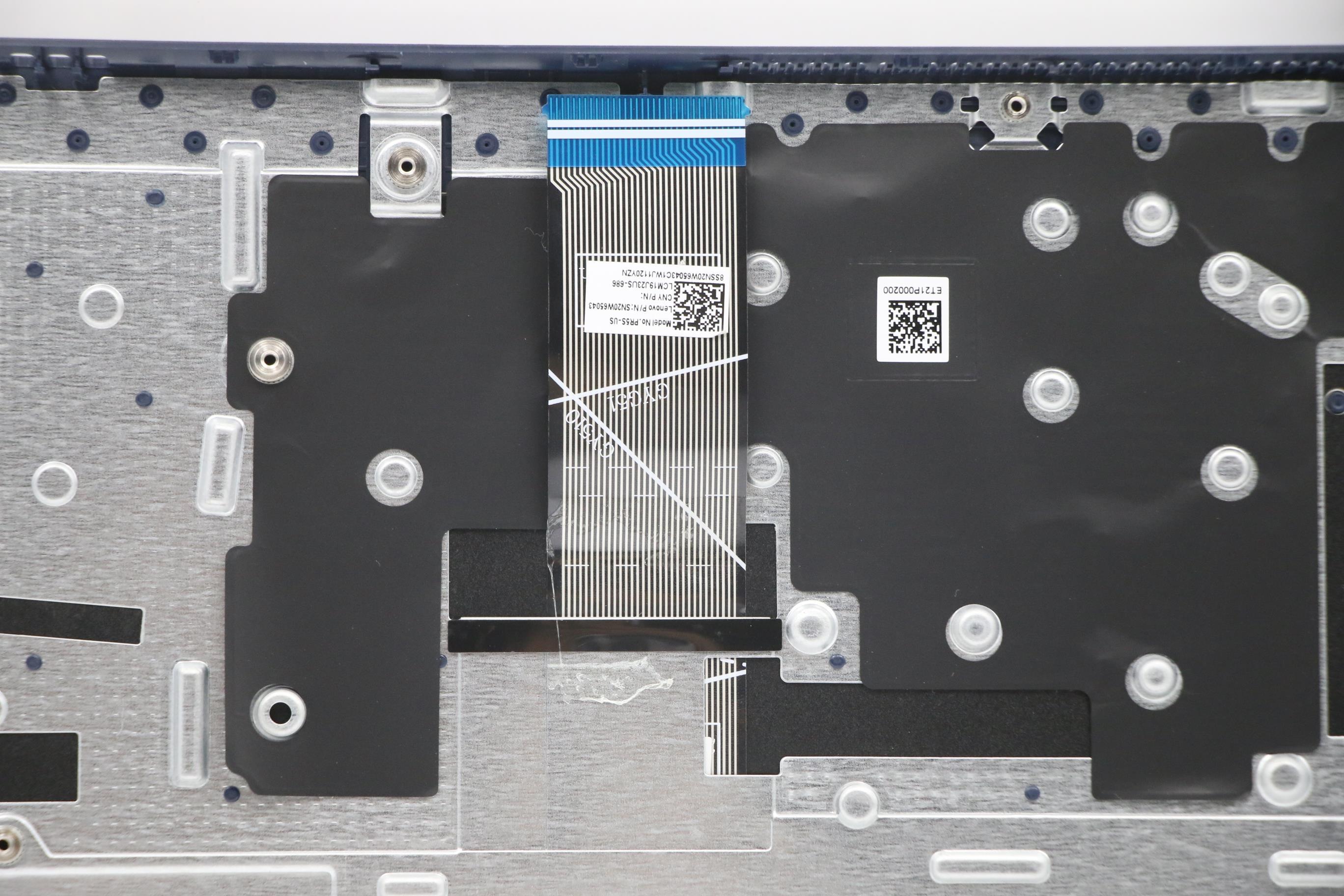 5CB1B62098 - Original Lenovo Keyboard with C-Cover, English, Abyss Blue, Non_Backlight, FingerPrint