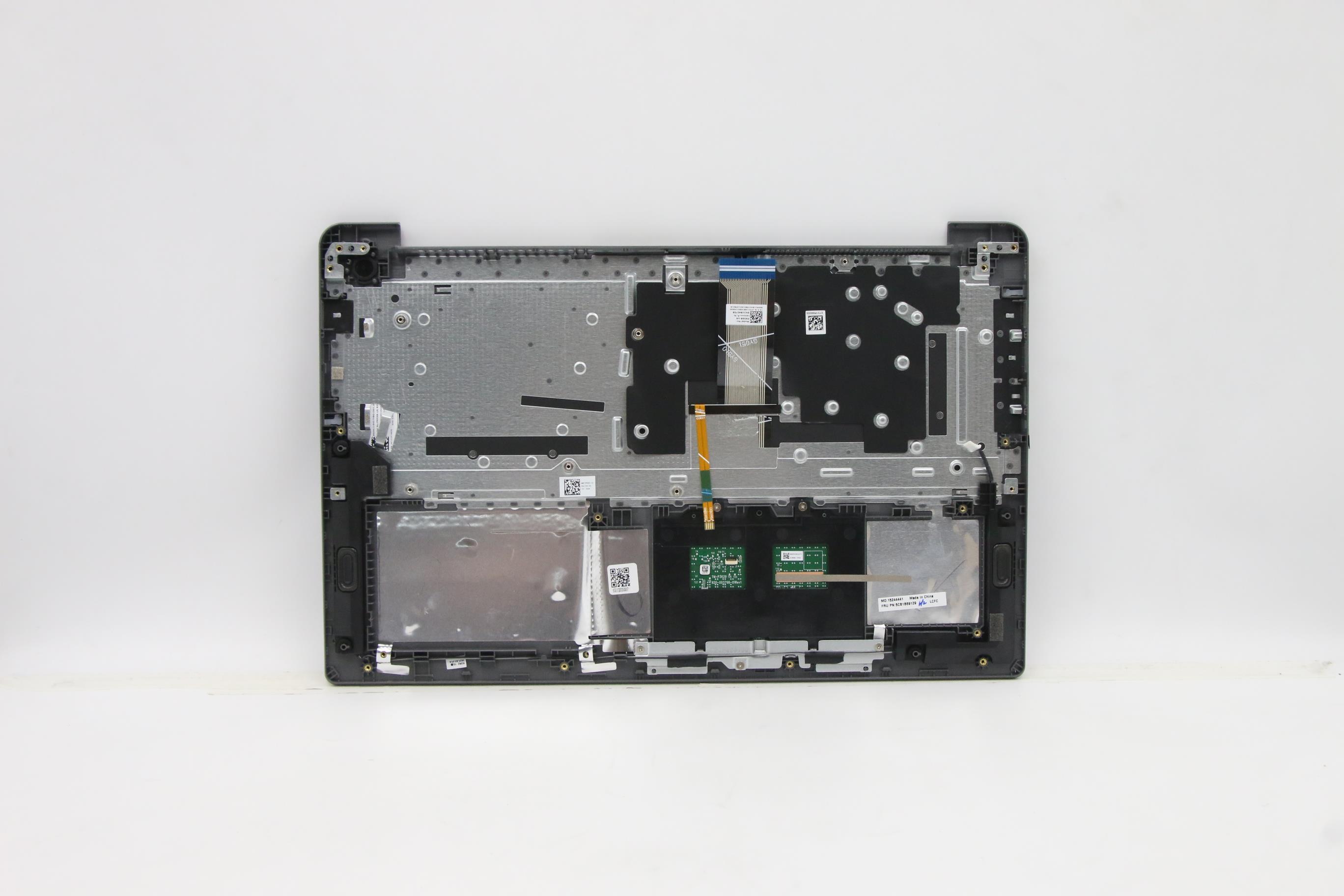 5CB1B69129 - Original Lenovo Keyboard with Upper Cover (Palmrest),English,Arctic Grey,Backlight,Non_Fingerprint
