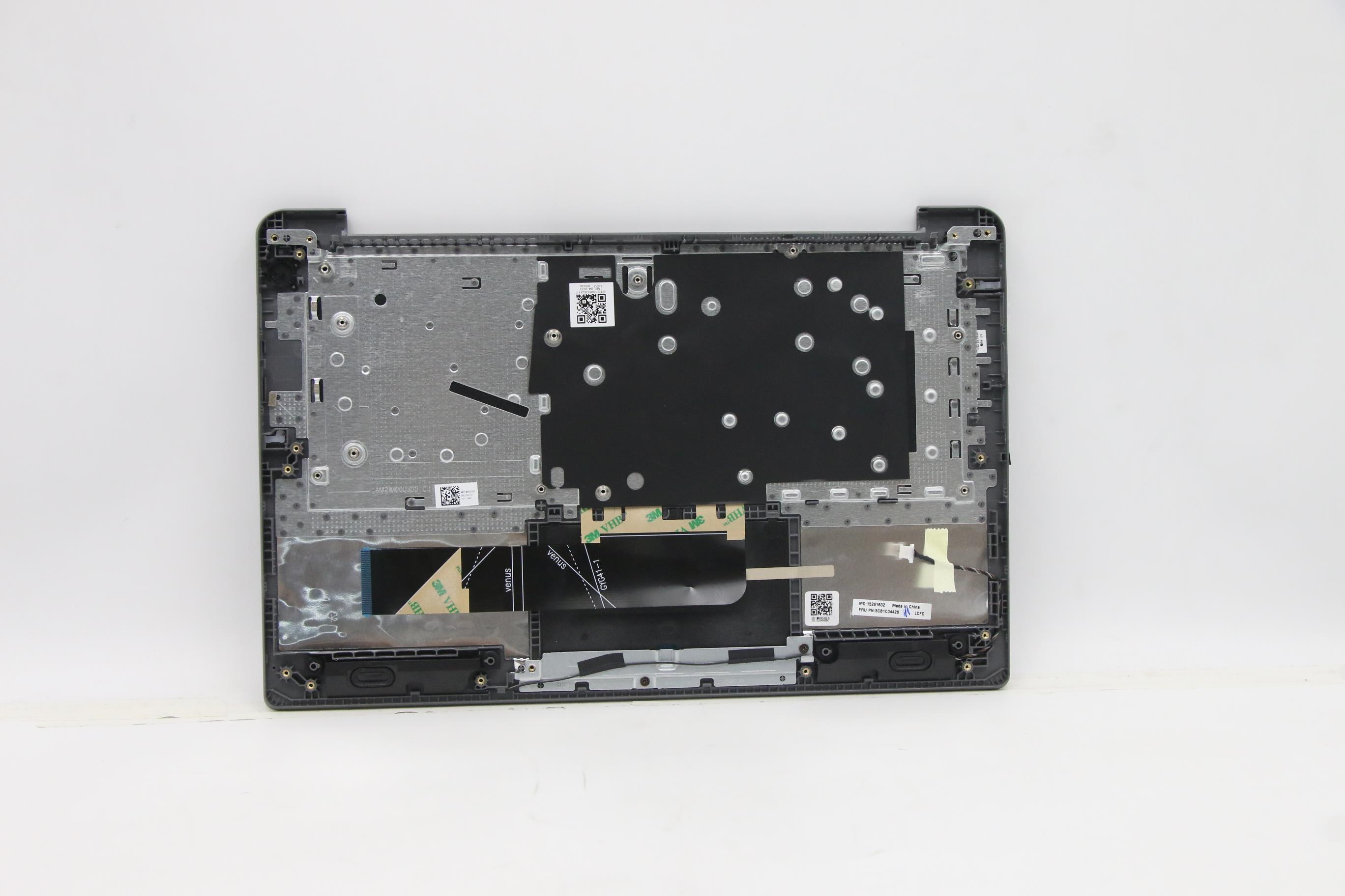 5CB1C04426 - Original Lenovo Keyboard with Upper Cover (Palmrest),English,Arctic Grey,Non_Backlight,Non_Fingerprint