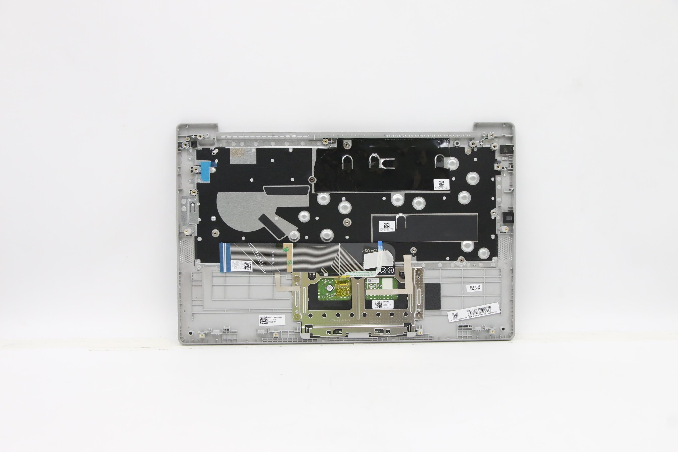 5CB1C13102 - Original Lenovo Keyboard with Upper Cover (Palmrest), English, 82LM, SILD, Fingerprint, No_Backlight, English